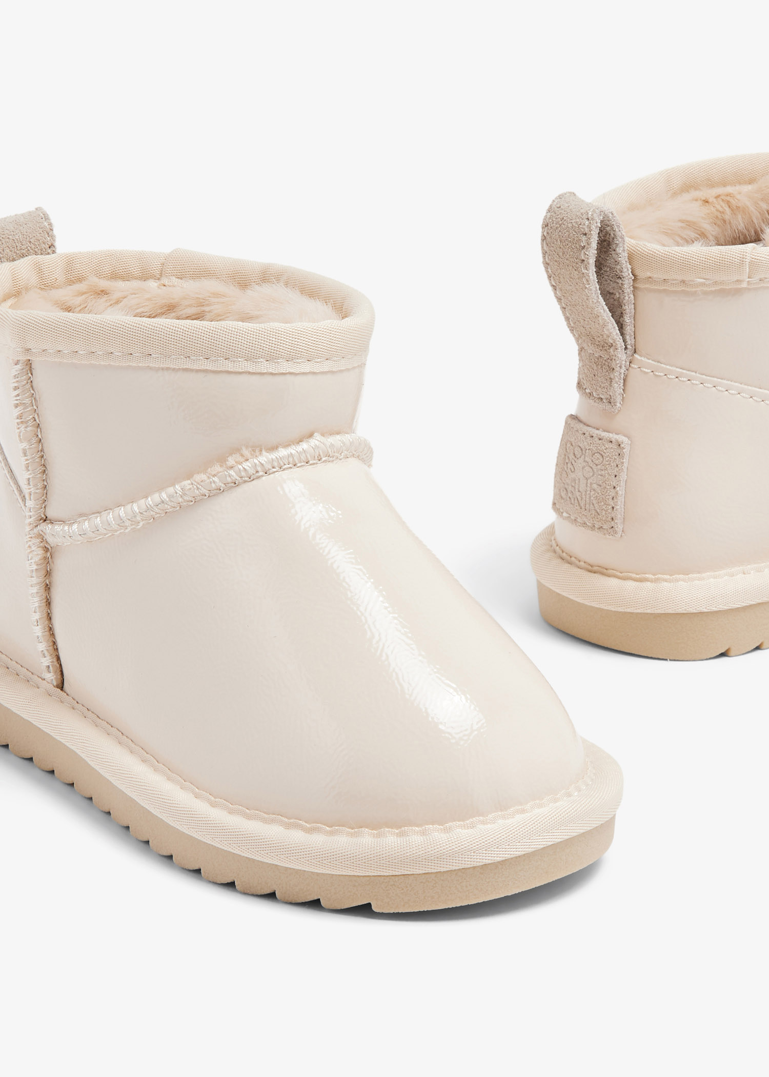 

Naplack winter boots, Beige