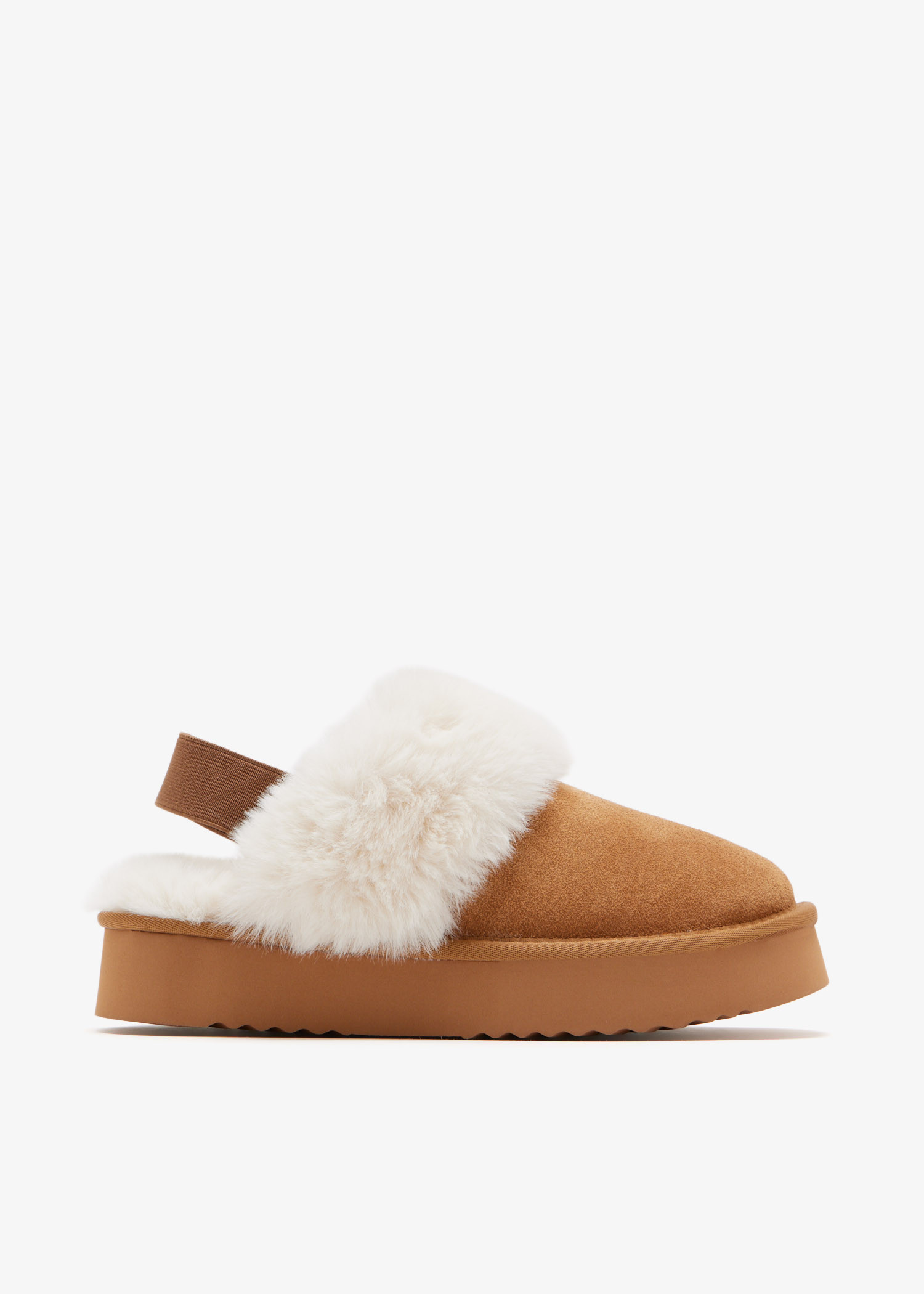 

Eggy platform sandals, Brown