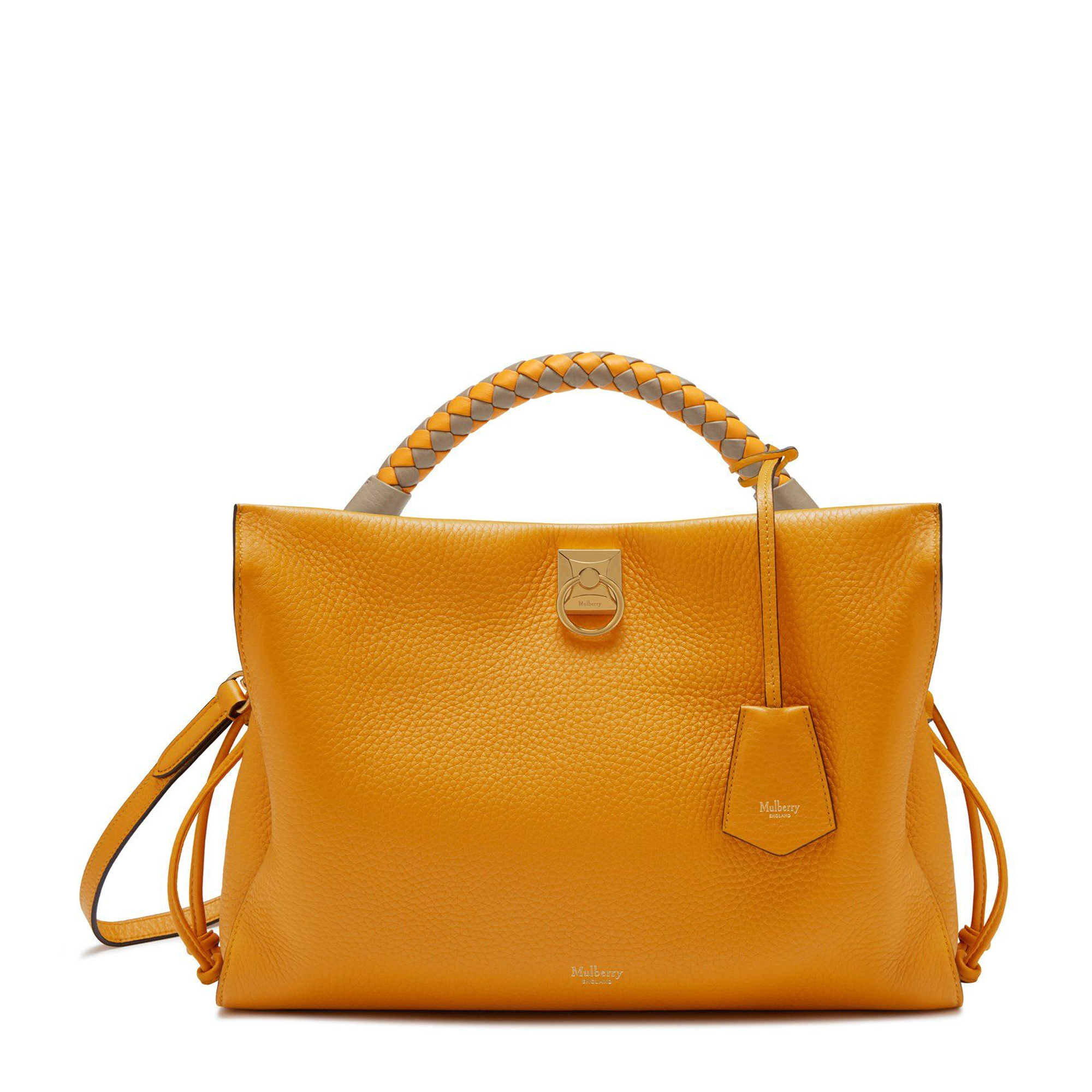 

Iris top-handle bag, Yellow