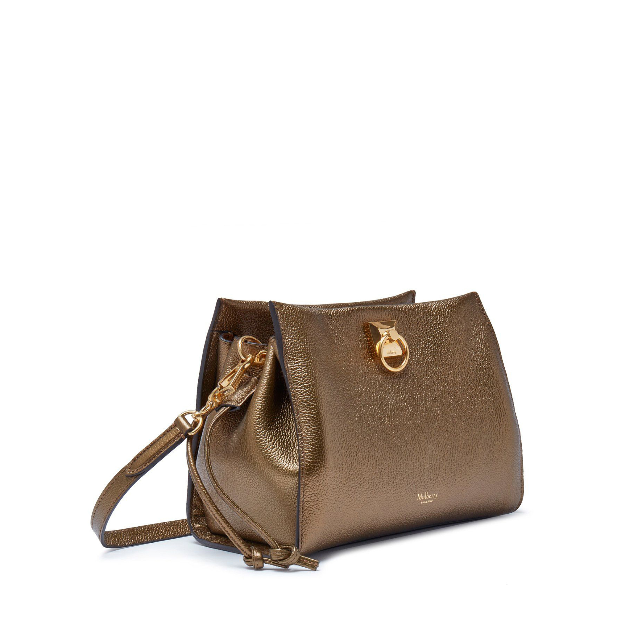 

Small Iris bag, Gold