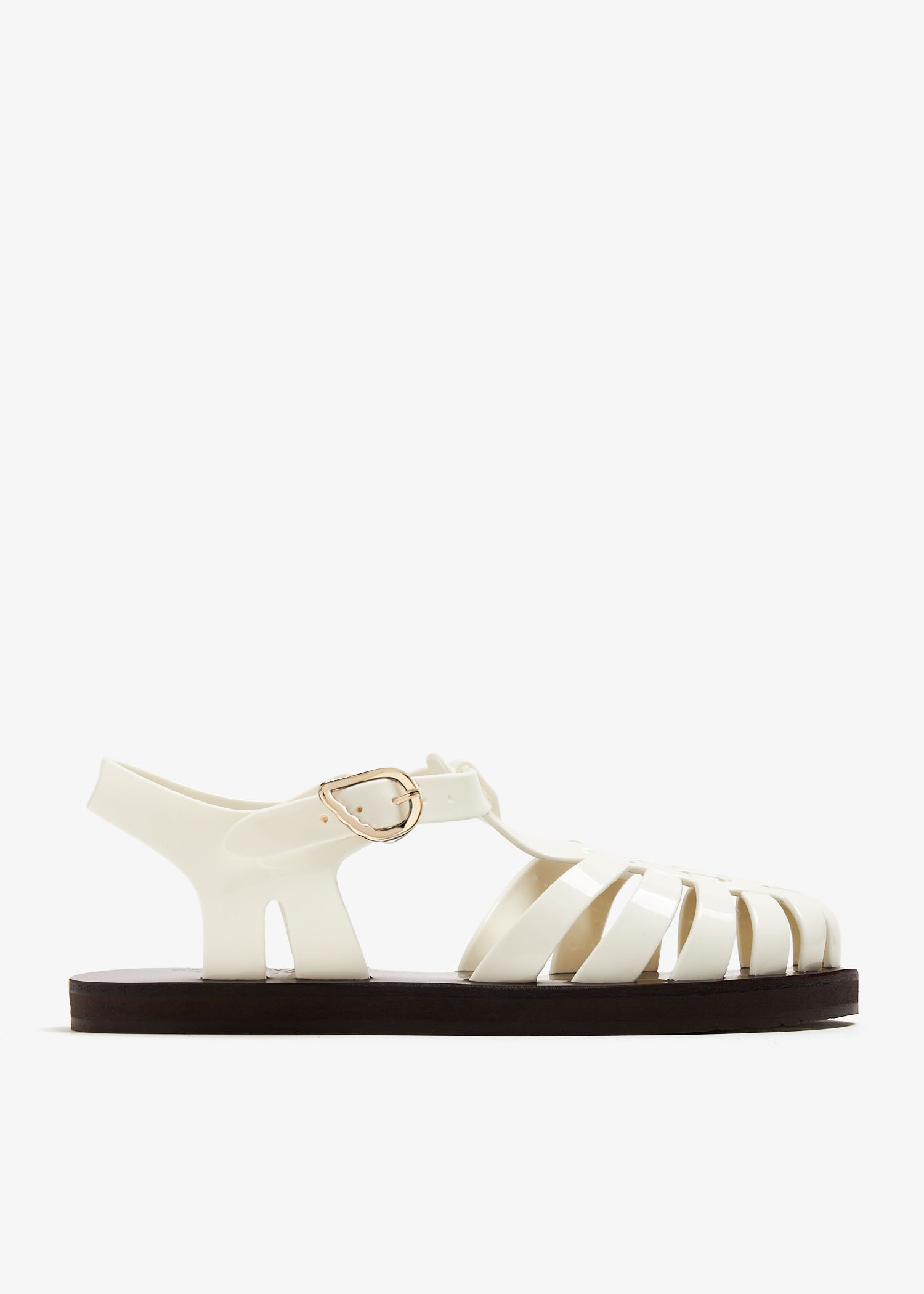 

Homeria sandals, White