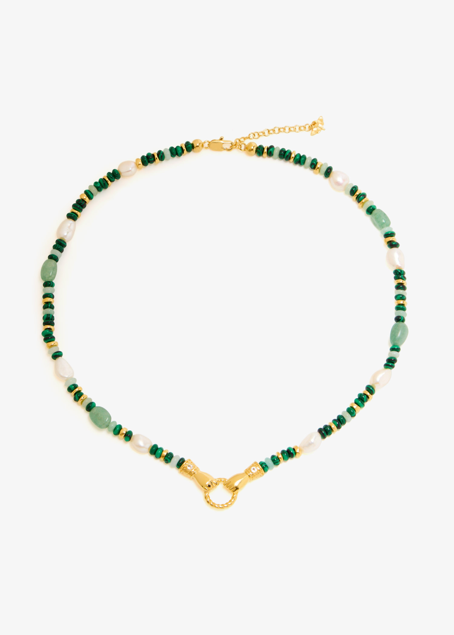 

x Harris Reed In Good Hands necklace, Green