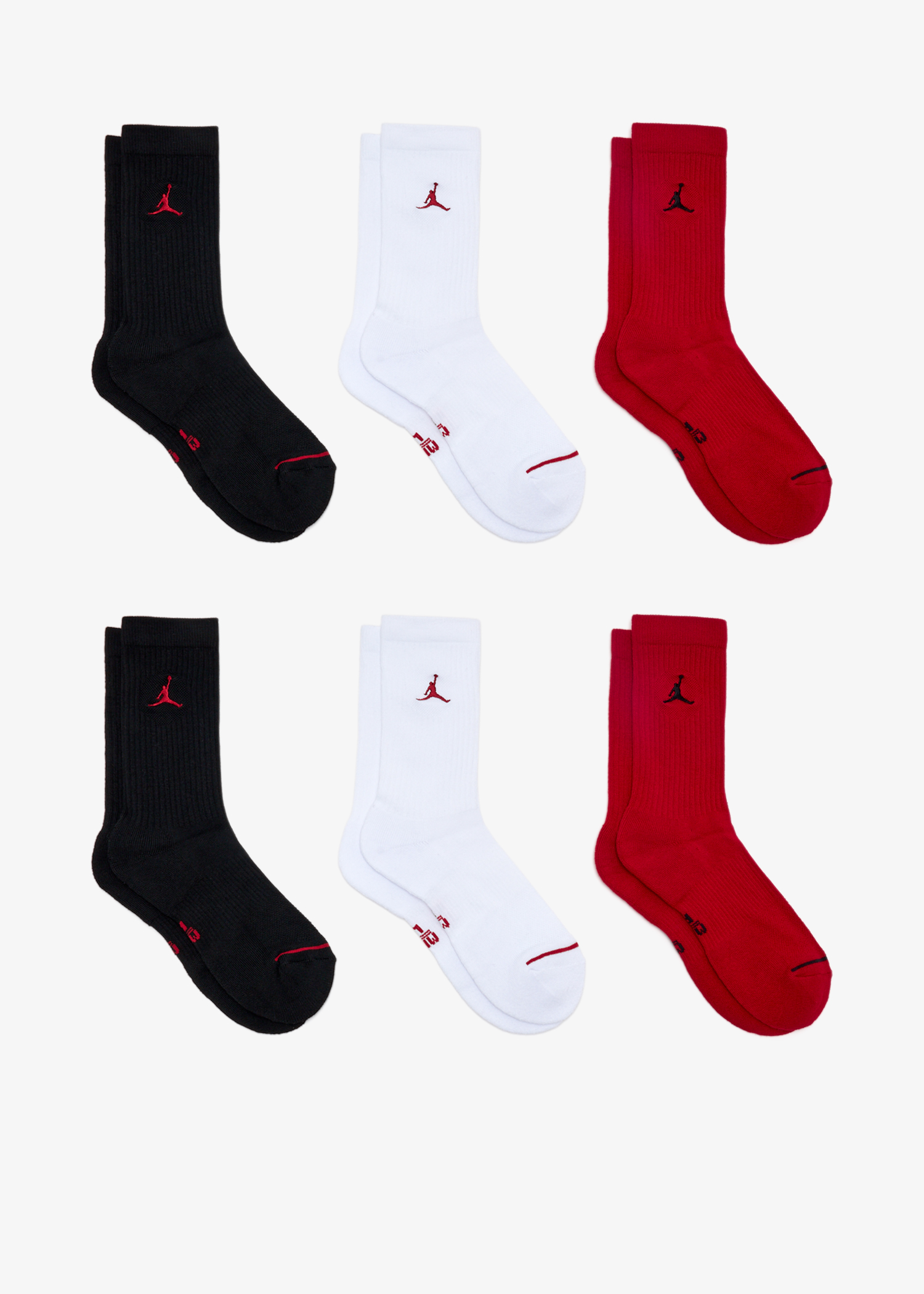 

Jordan Everyday crew socks, Red