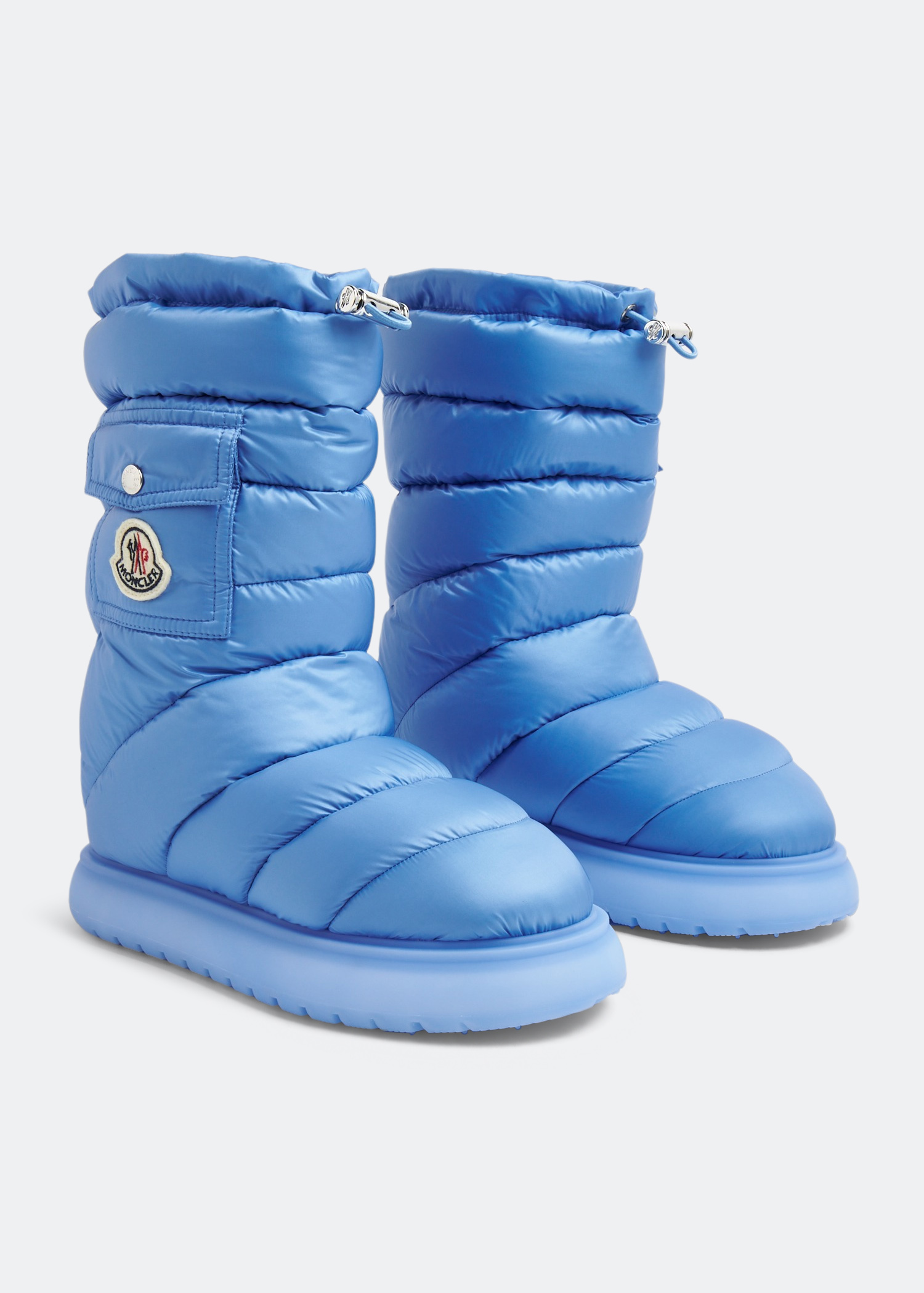 Moncler Gaia Pocket mid boots for Women - Blue in UAE Moncler Gaia Pocket mid boots for Women - Blue in UAE