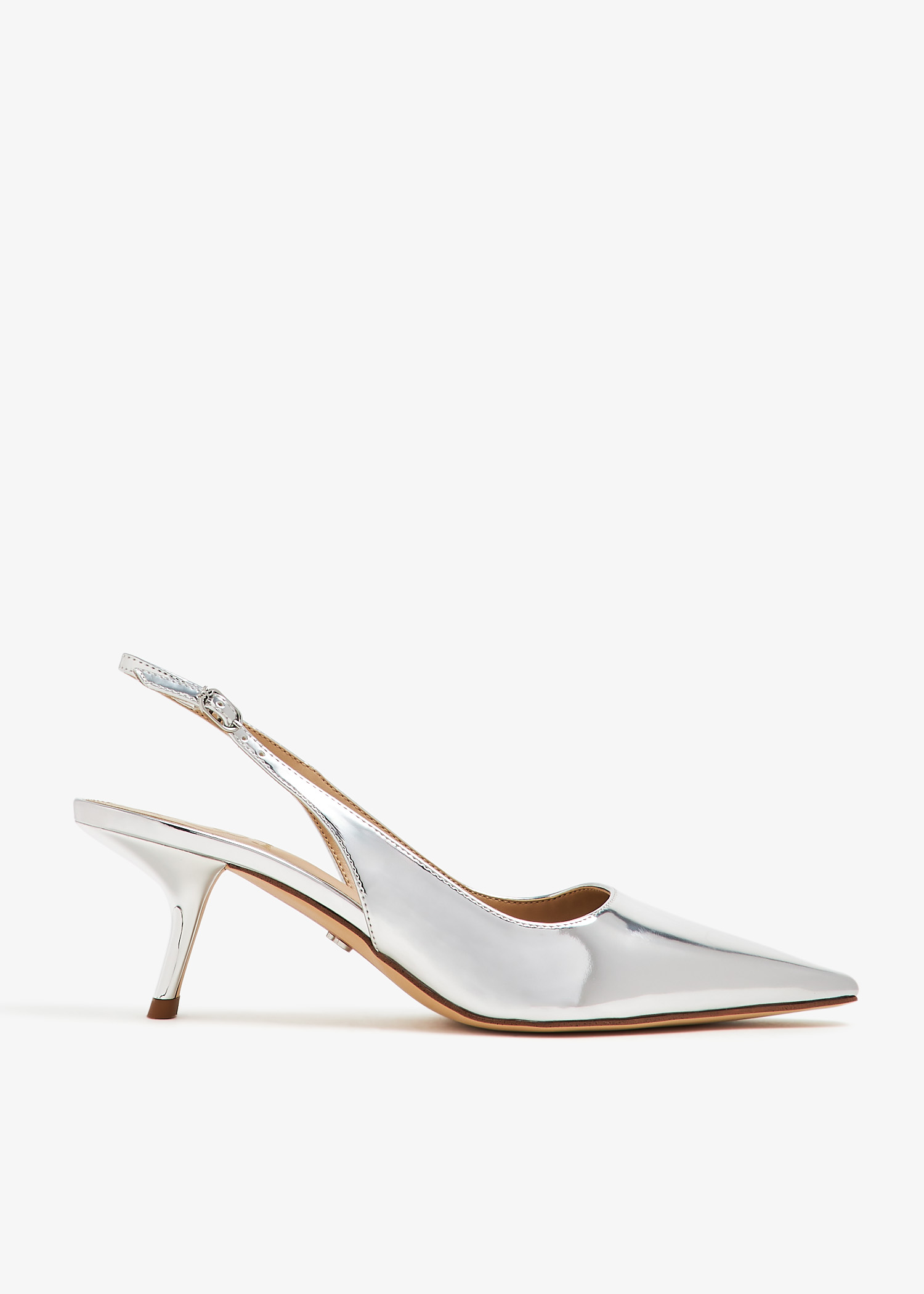 

Bianka slingback pumps, Silver
