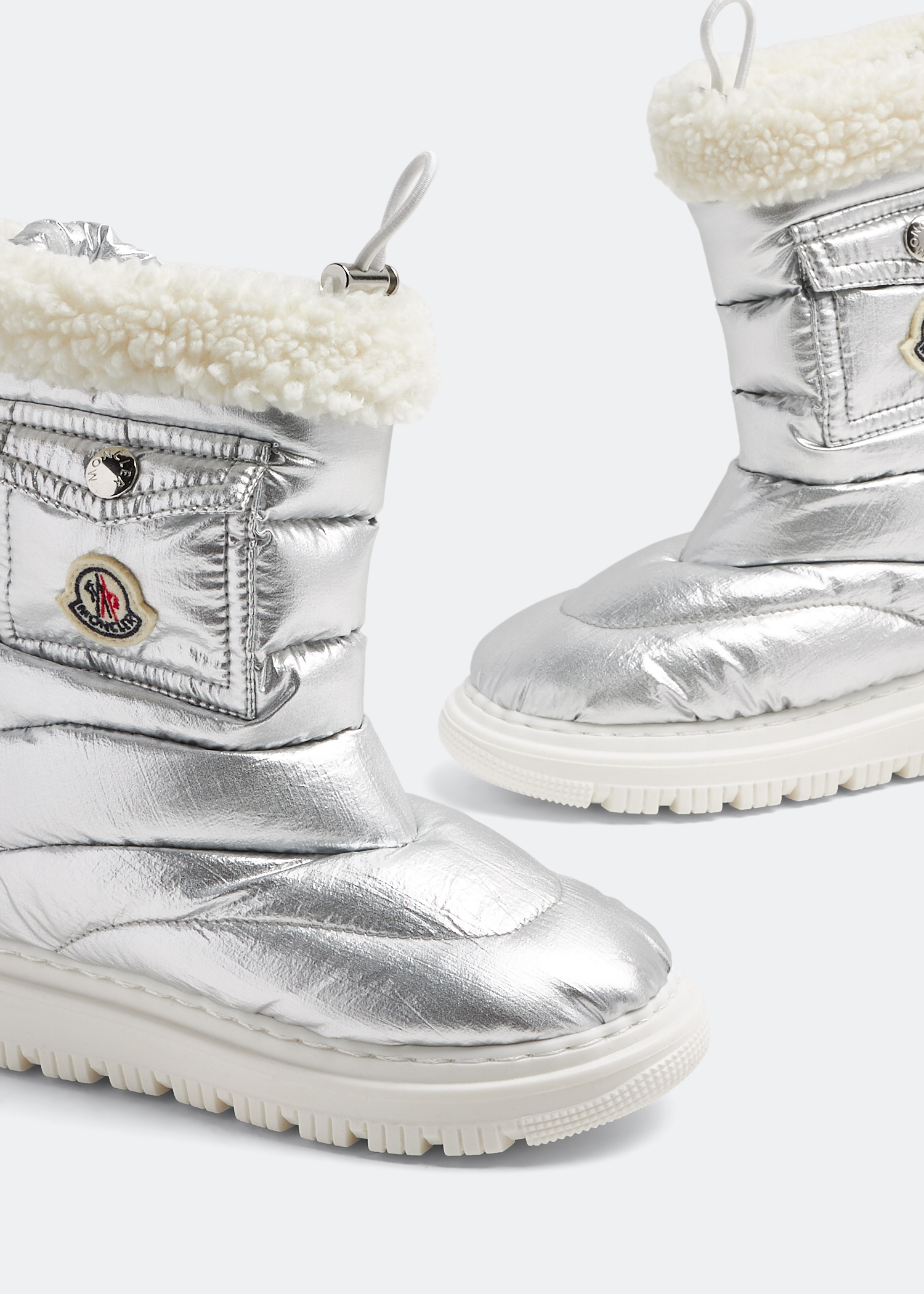 

Petit Gaia Pocket snow boots, Silver