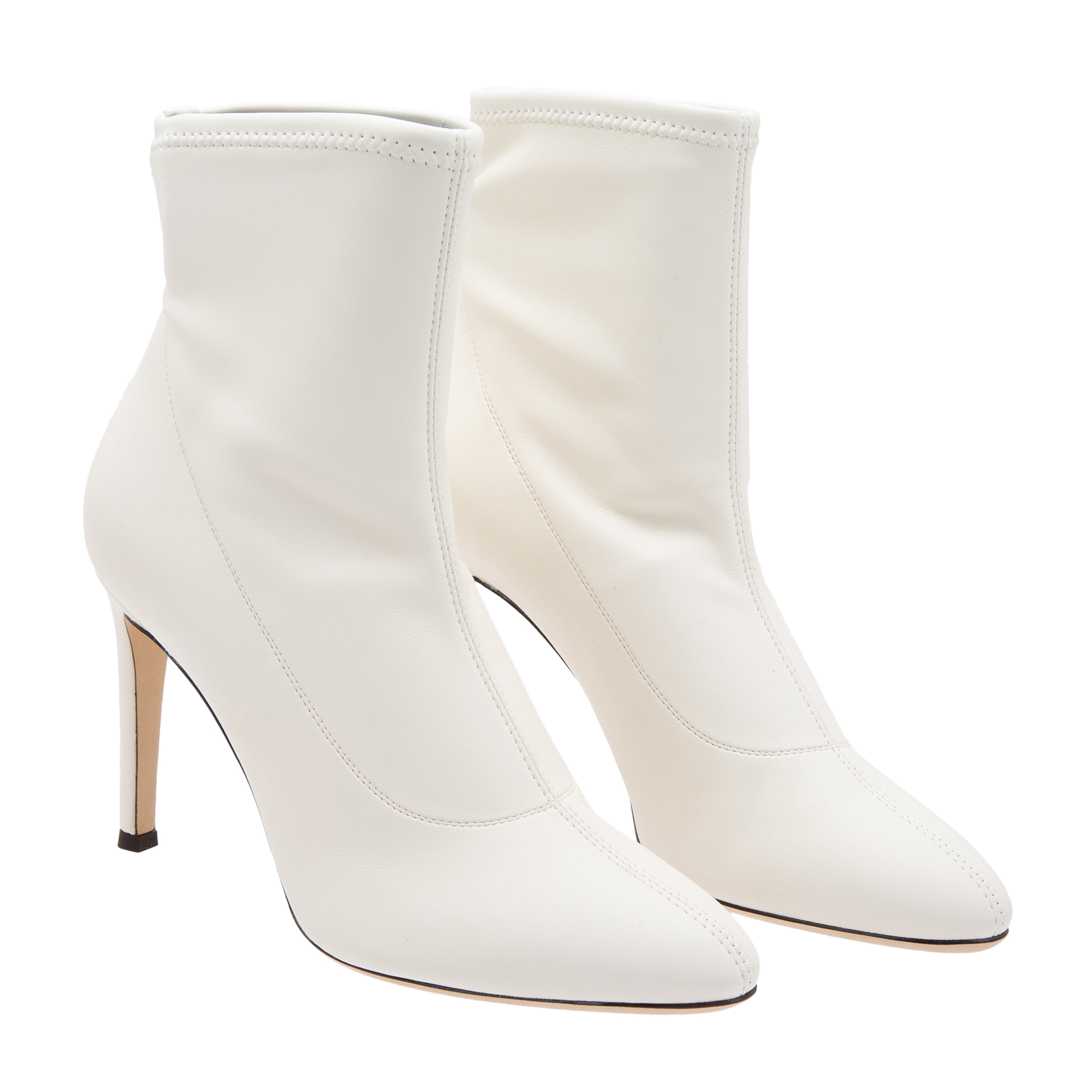 

Celeste leather boots, White