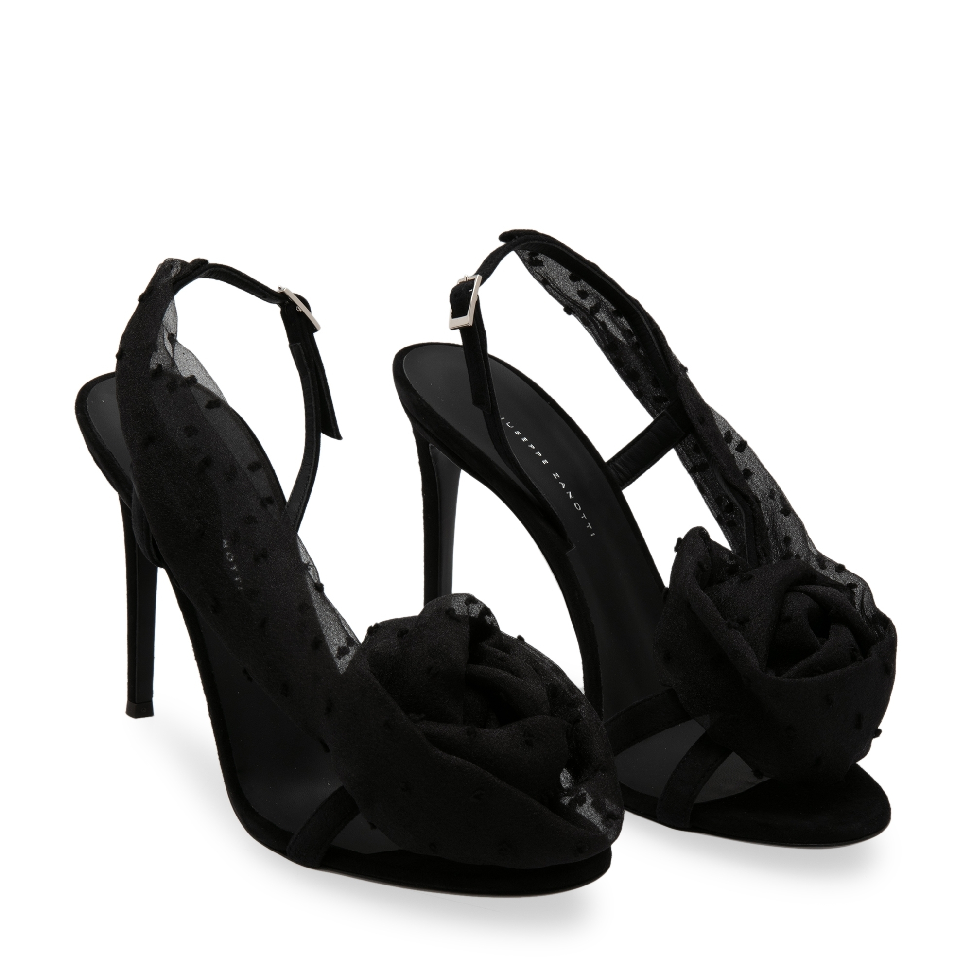 

Mig flower sandals, Black