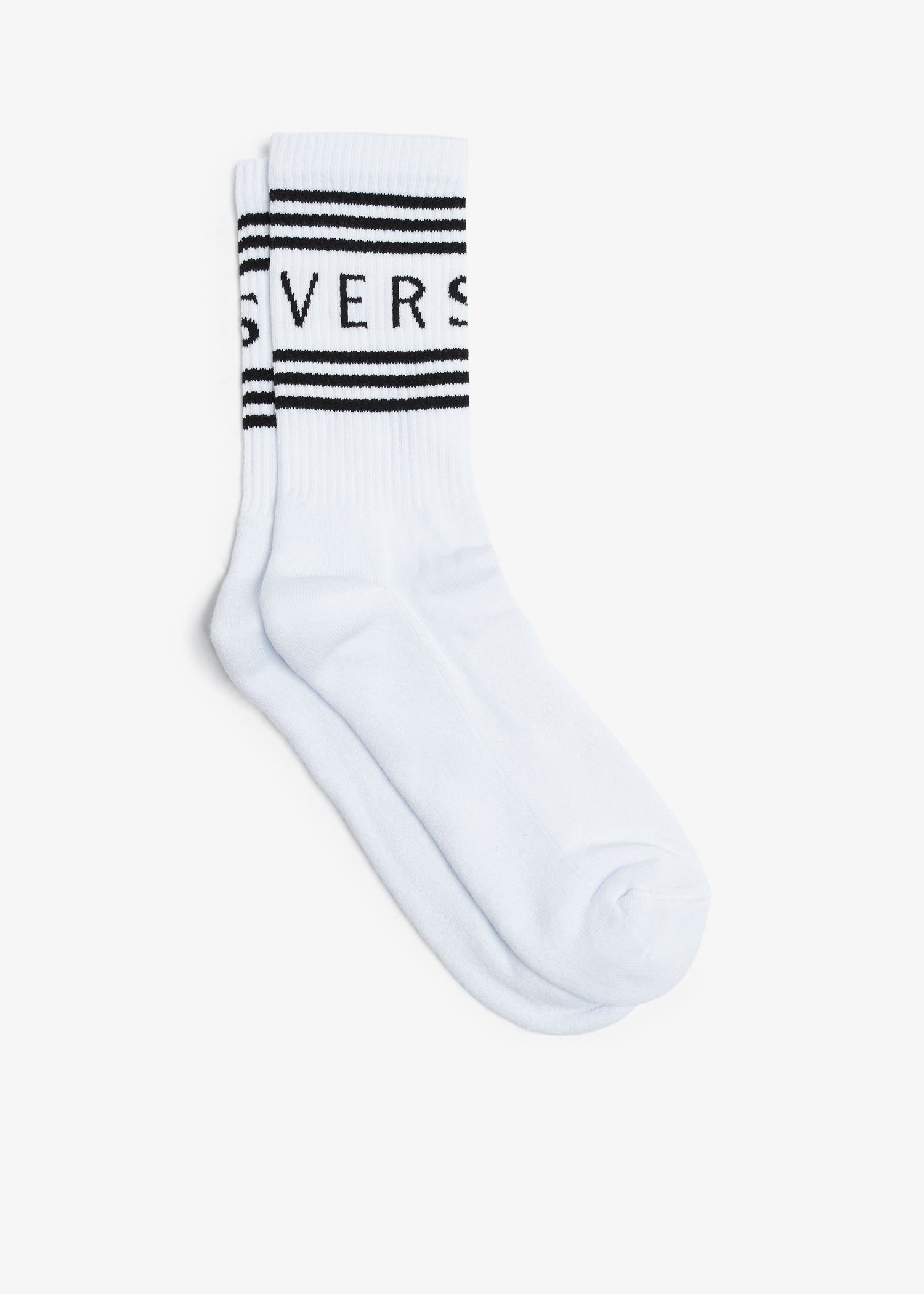 

Logo socks, White