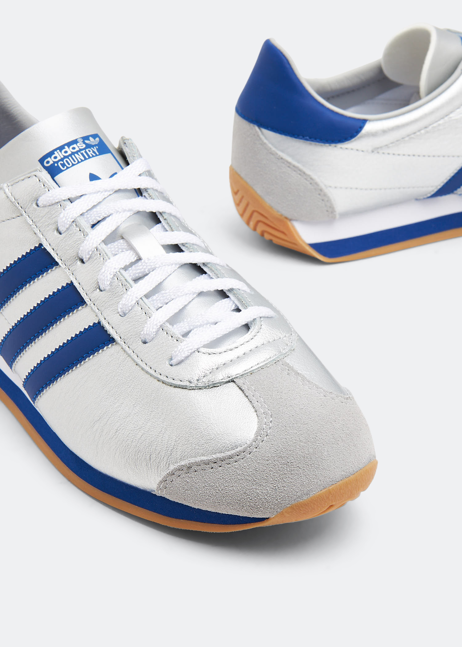 adidas COUNTRY OG MATT SILVER/BLIGHT BLUE/FOOTWEAR WHITE