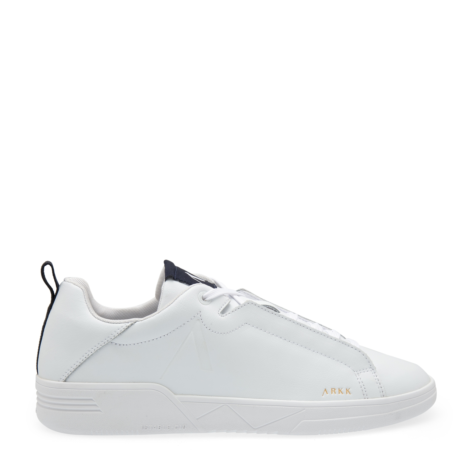 

Uniklass leather sneakers, White