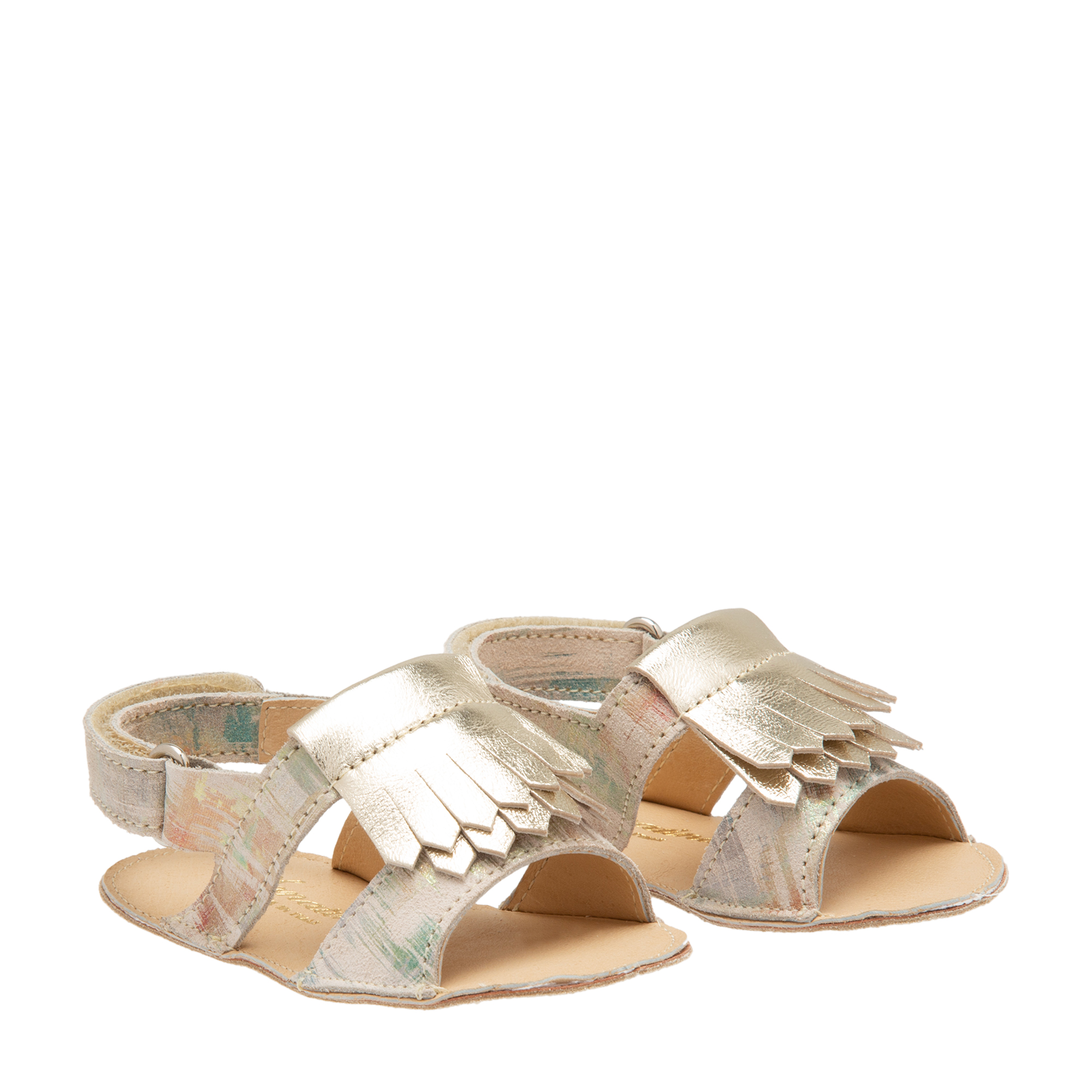 

India Baby sandals, Gold