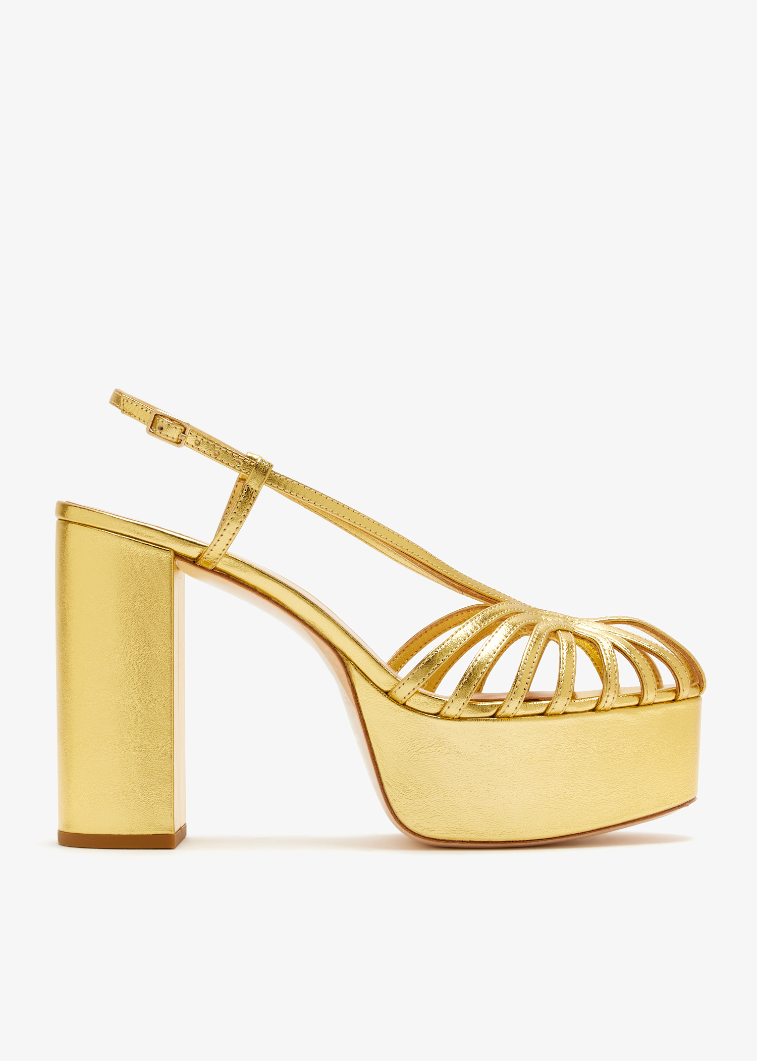 

Isabella platform sandals, Gold