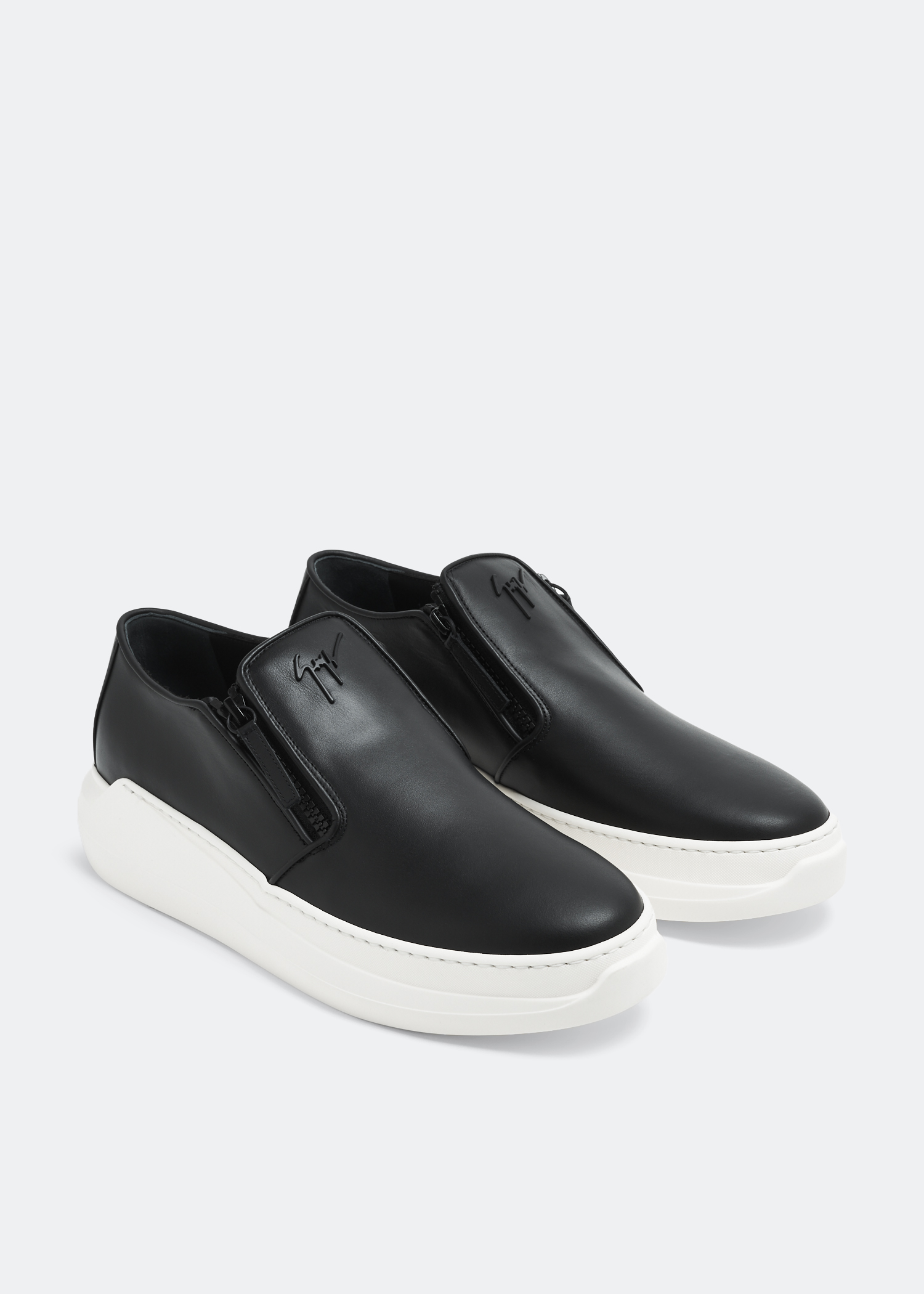 Giuseppe Zanotti Conley zip sneakers for Men - Black in UAE Giuseppe Zanotti Conley zip sneakers for Men - Black in UAE