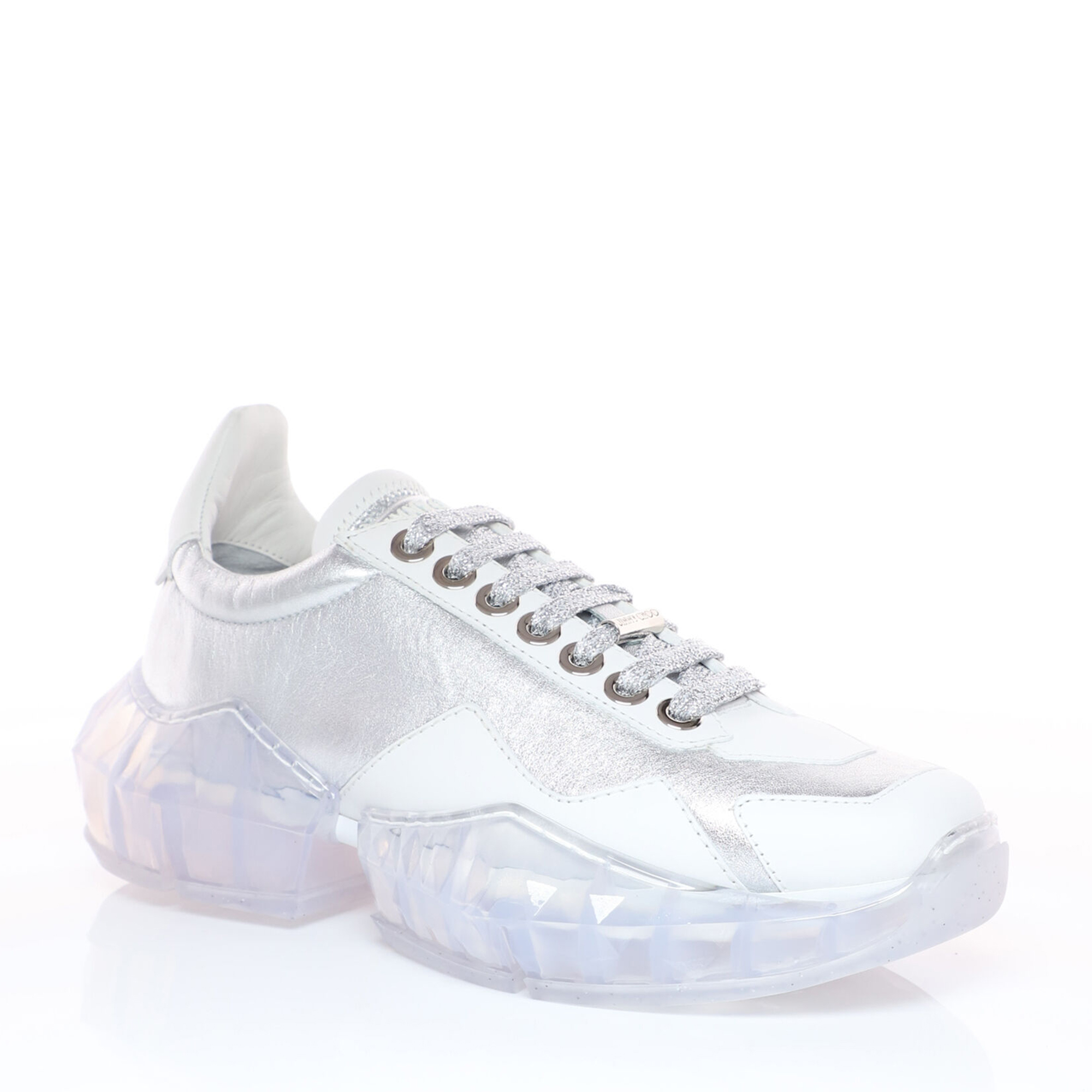 

Diamond sneakers, Silver