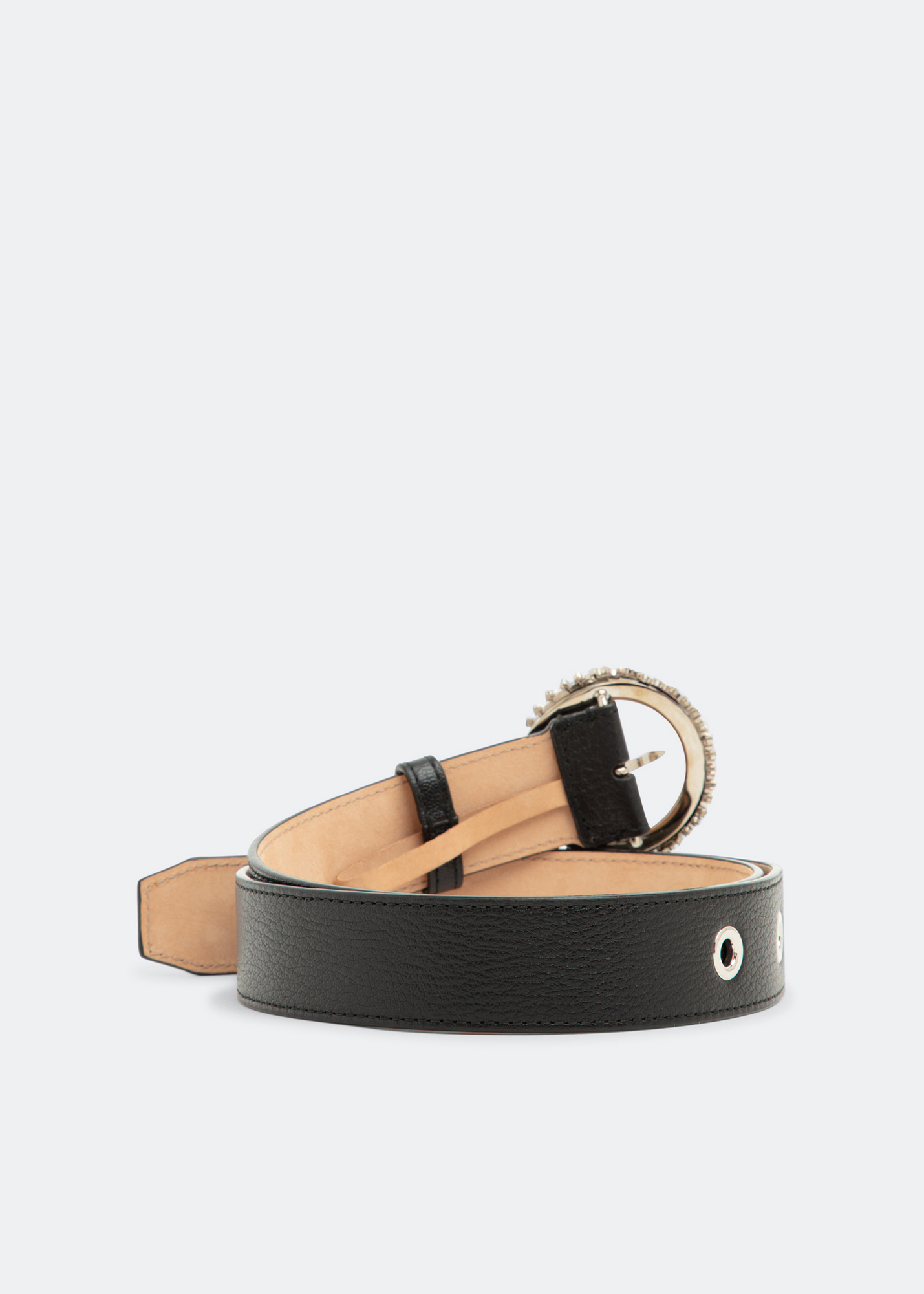 

Madeline leather belt, Black