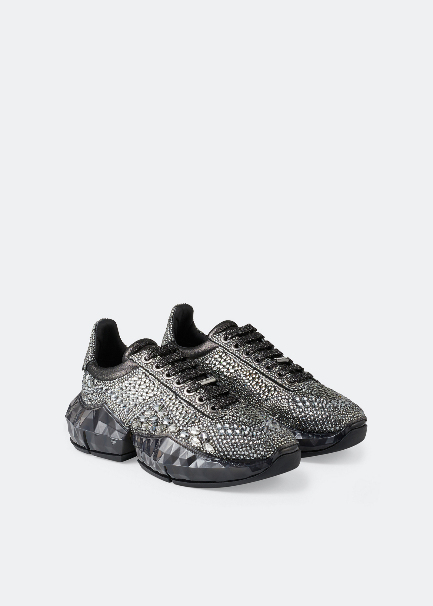 

Diamond sneakers, Silver