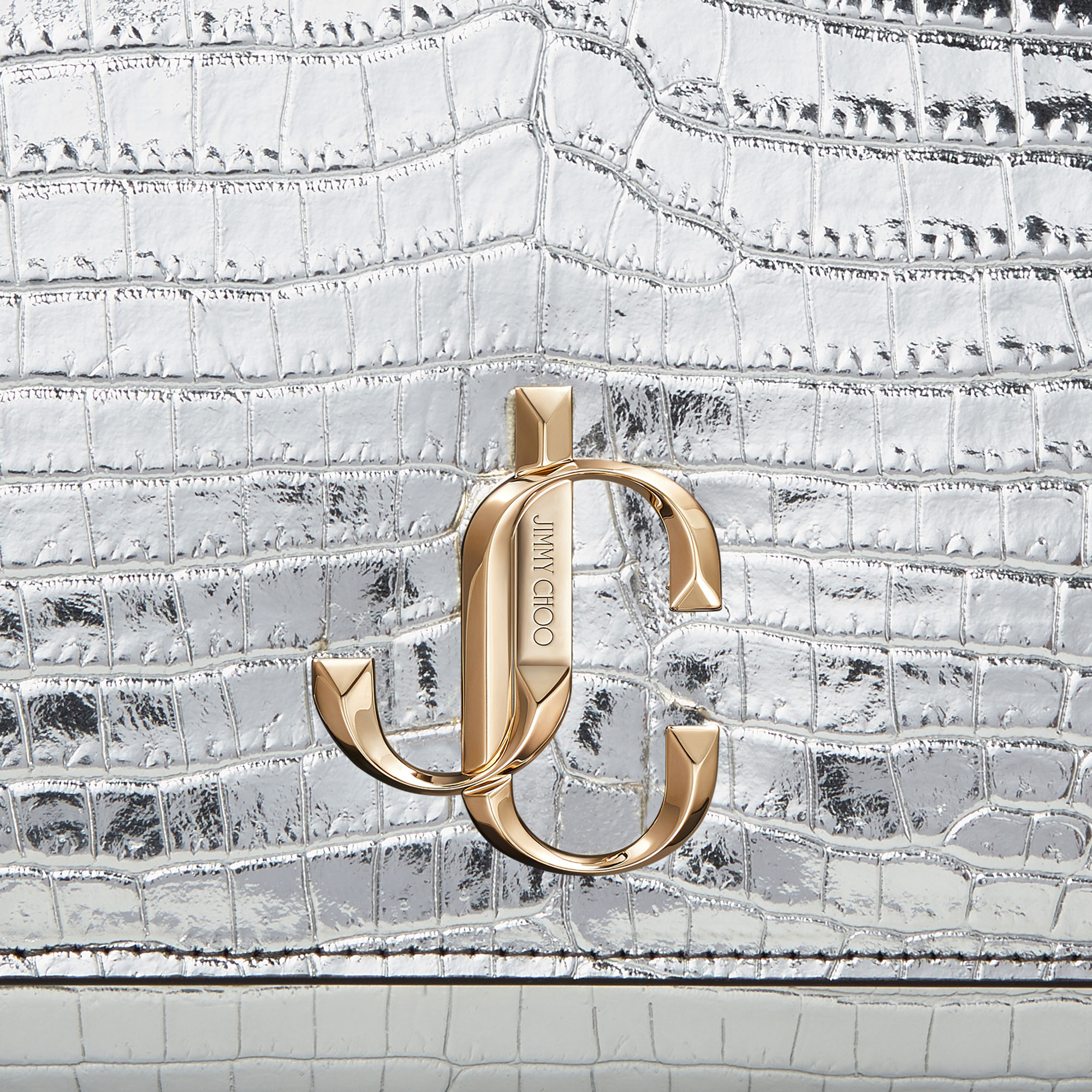 

Varenne clutch bag, Silver