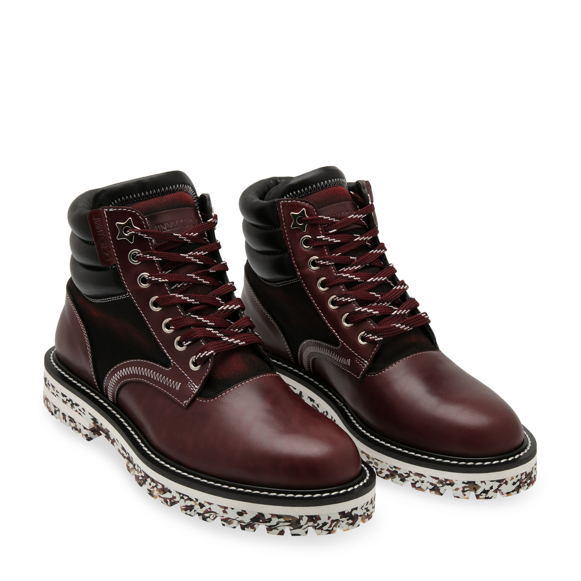 

Odin combat boots, Red
