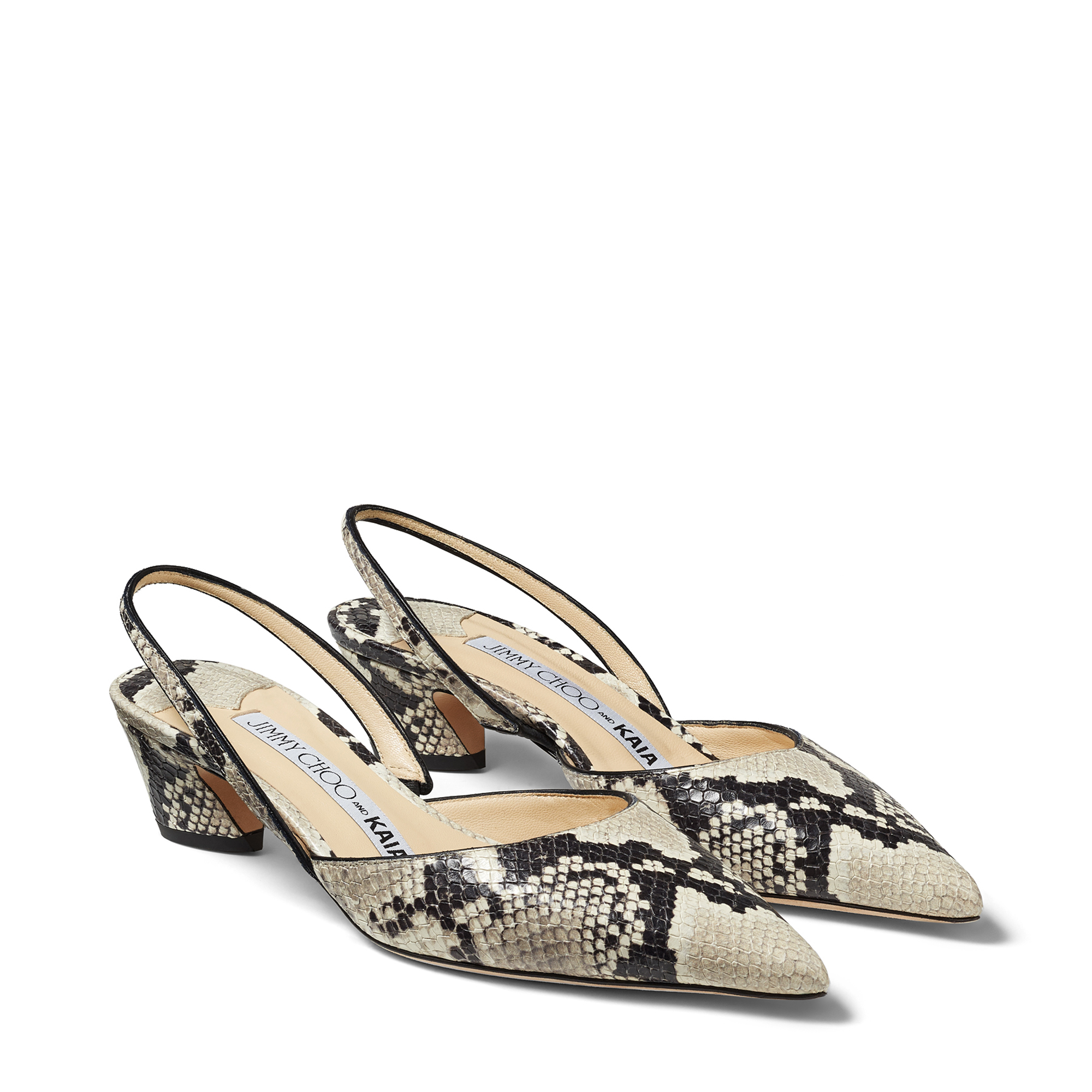 

K-Slingback pumps, Animal print