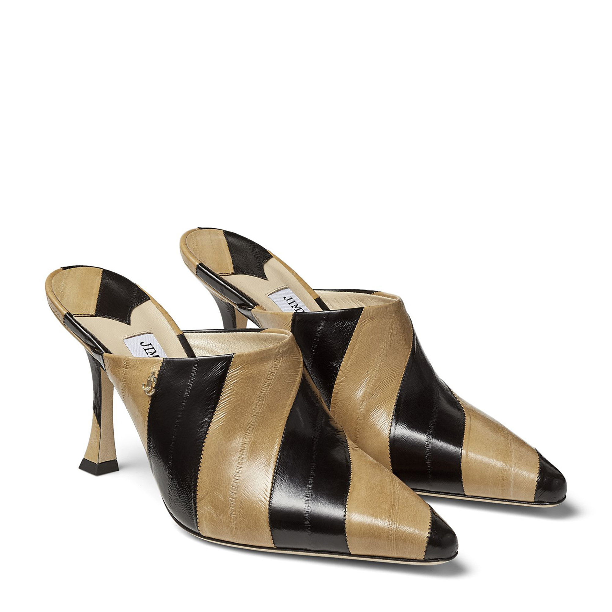 

Rya mules, Multi-coloured