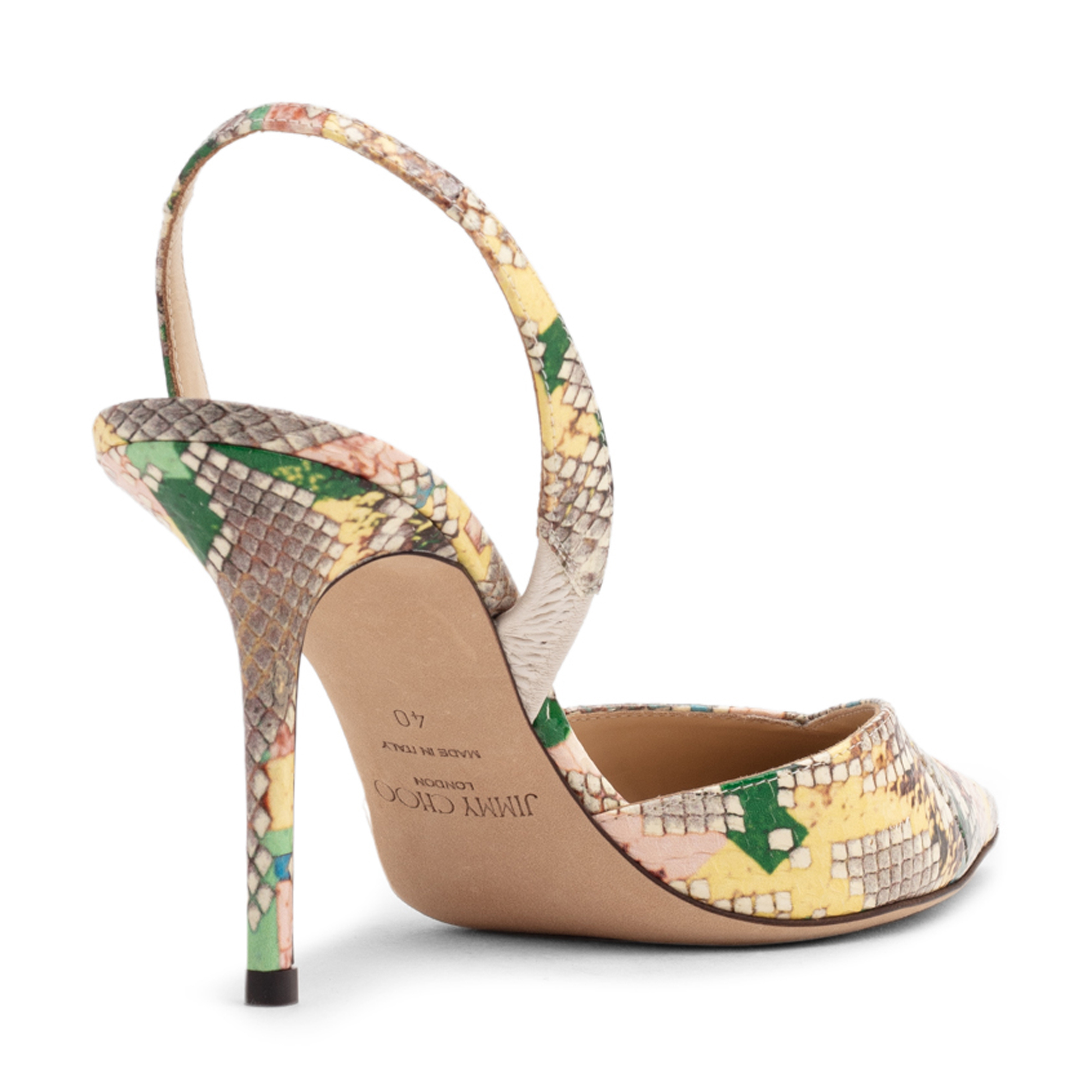 

Thandi 85 slingback pumps, Multi-coloured
