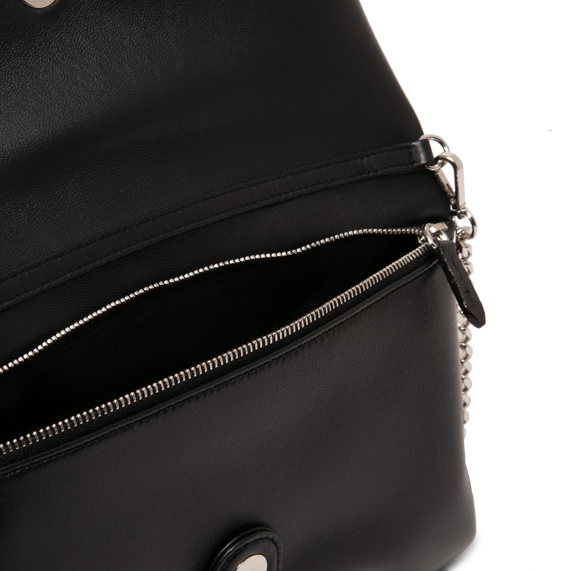 

Daisy clutch bag, Black