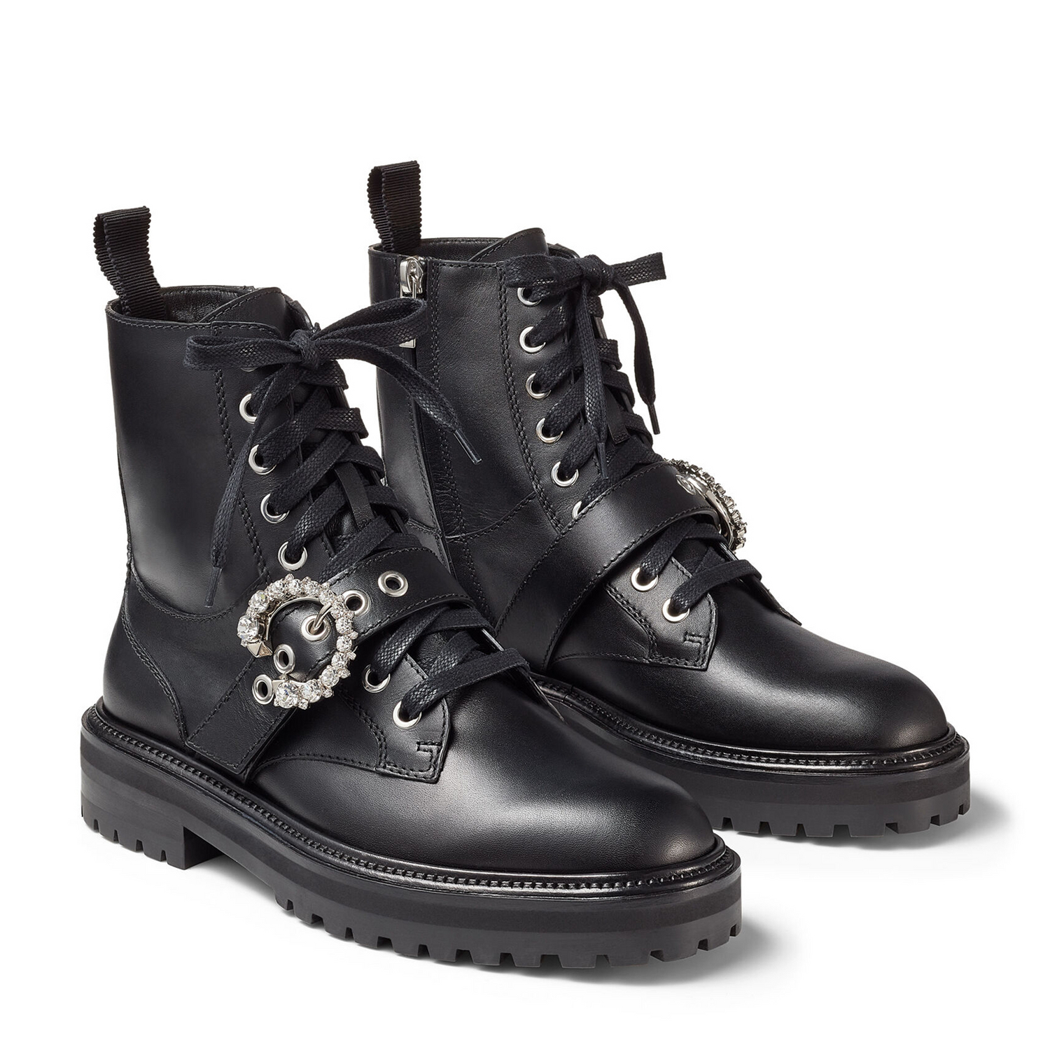 

Cora combat boots, Black