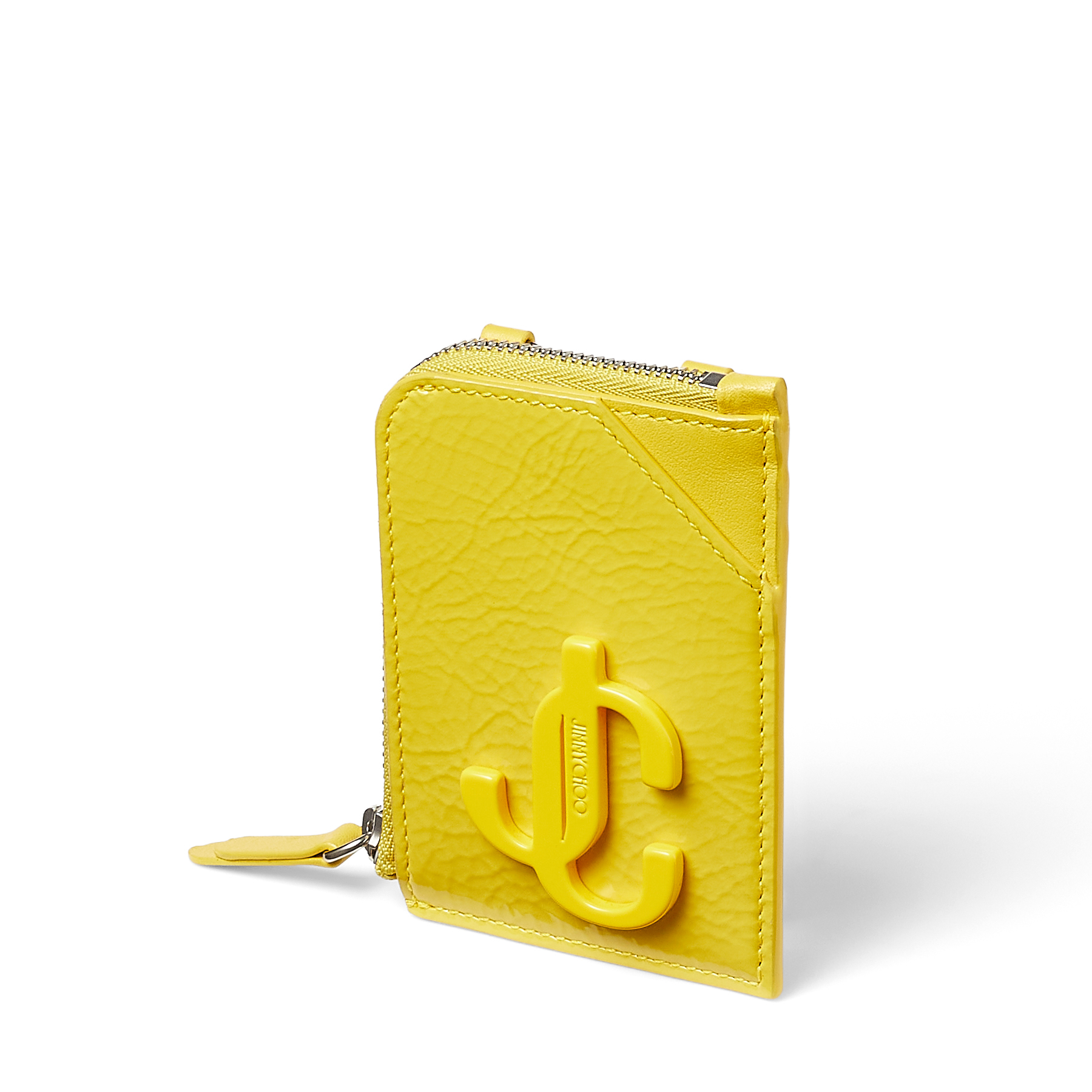 

JC chain card holder, Yellow