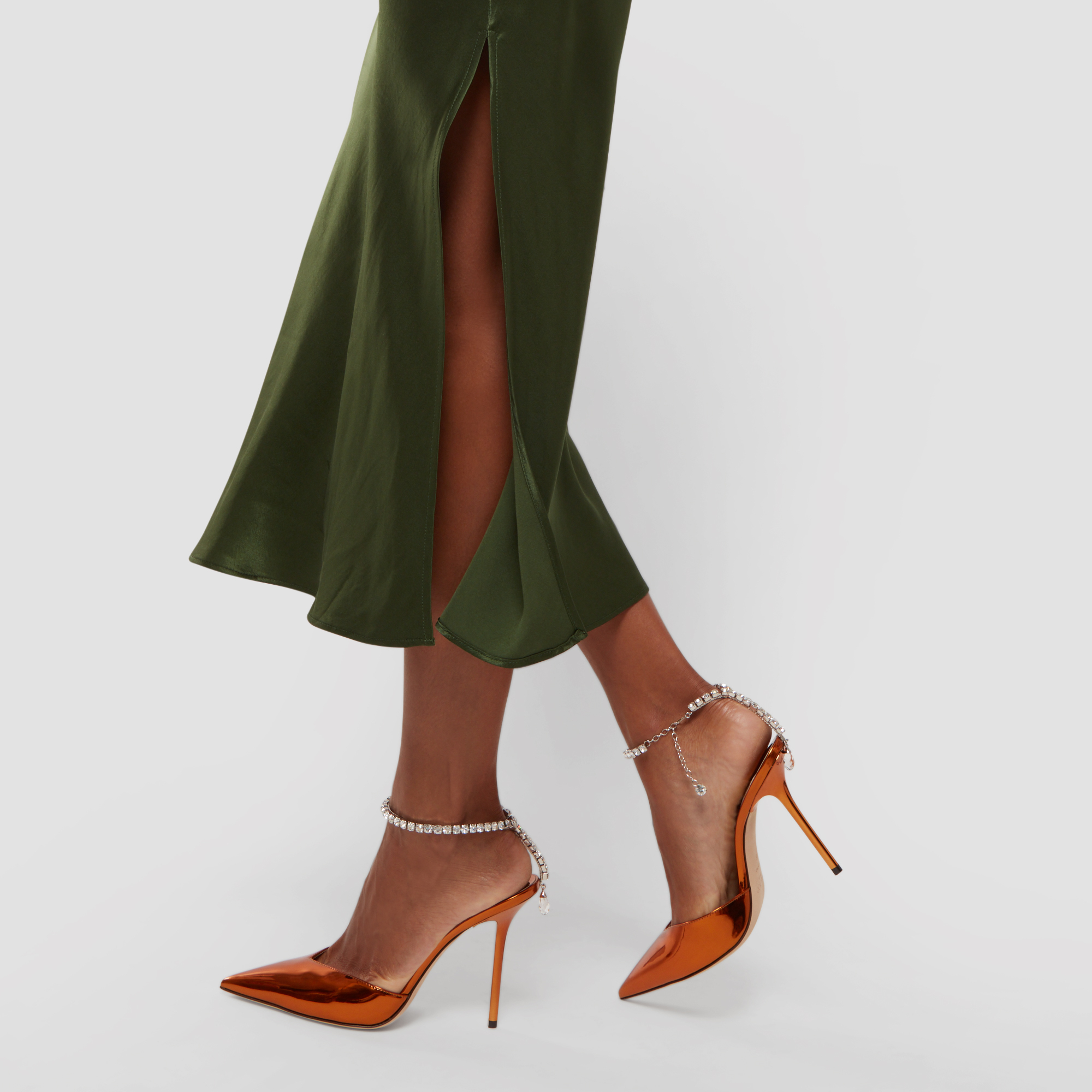 

Saeda 100 pumps, Orange