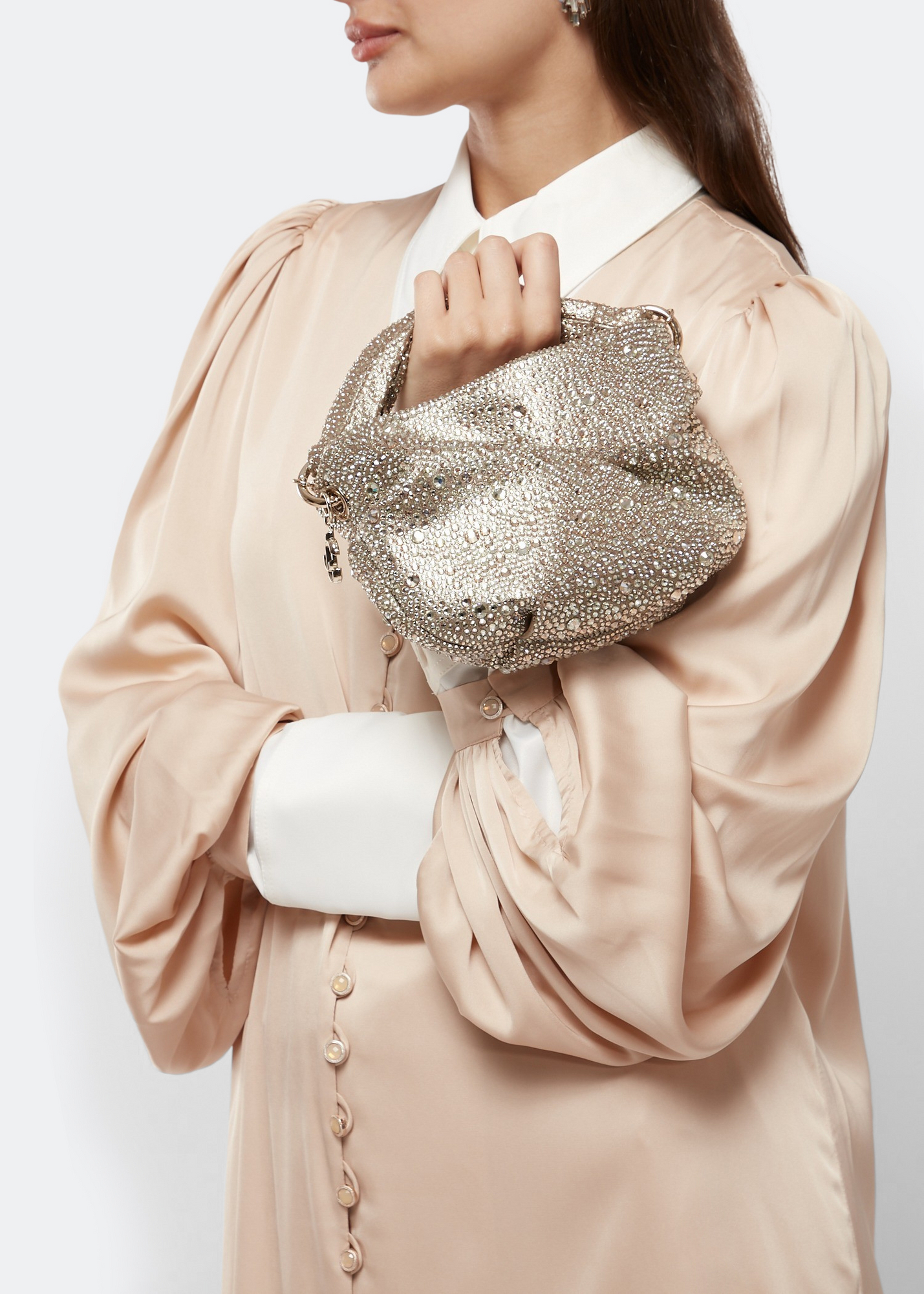 

Bonny top handle bag, Metallic