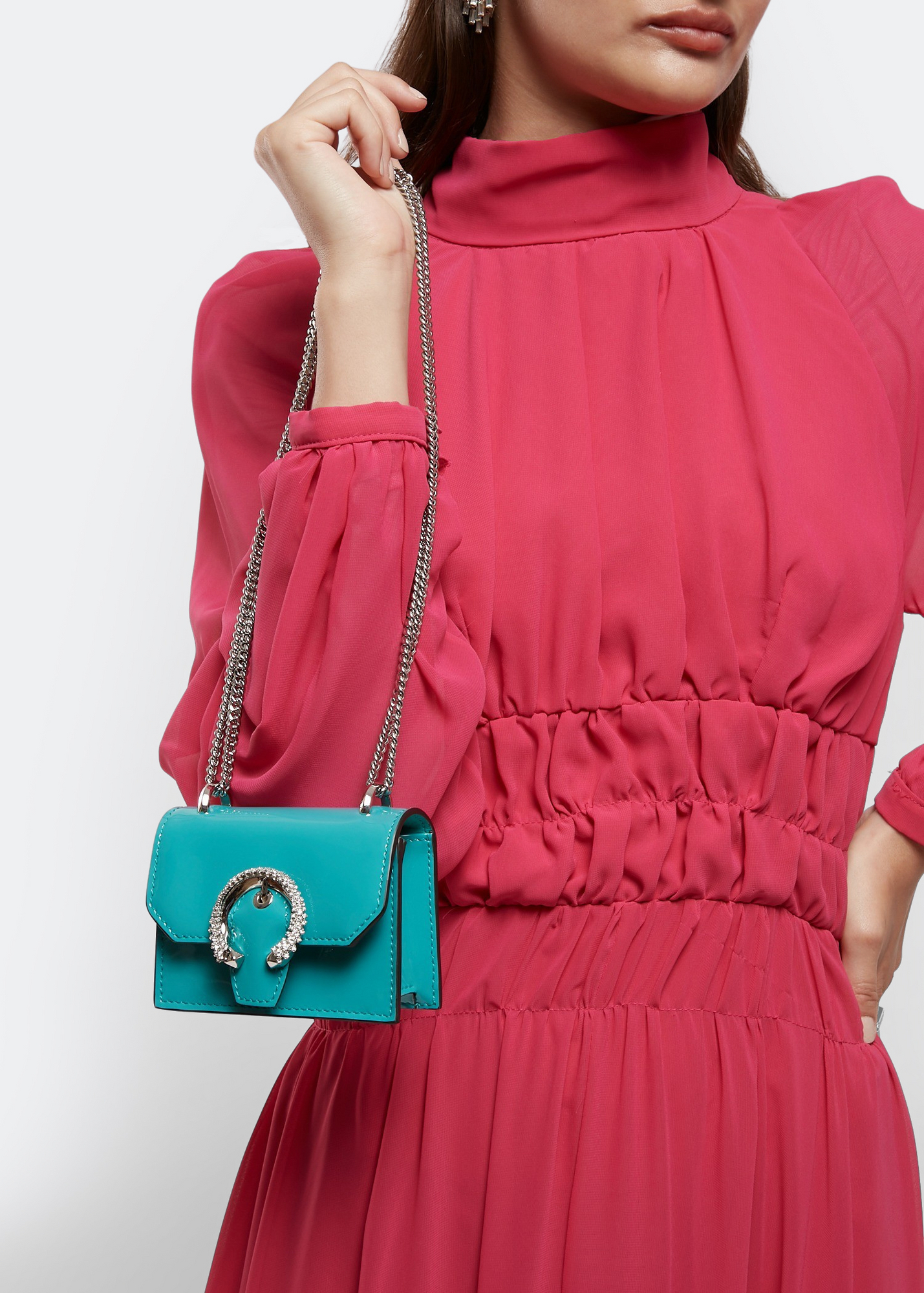 

Mini Paris crossbody bag, Blue