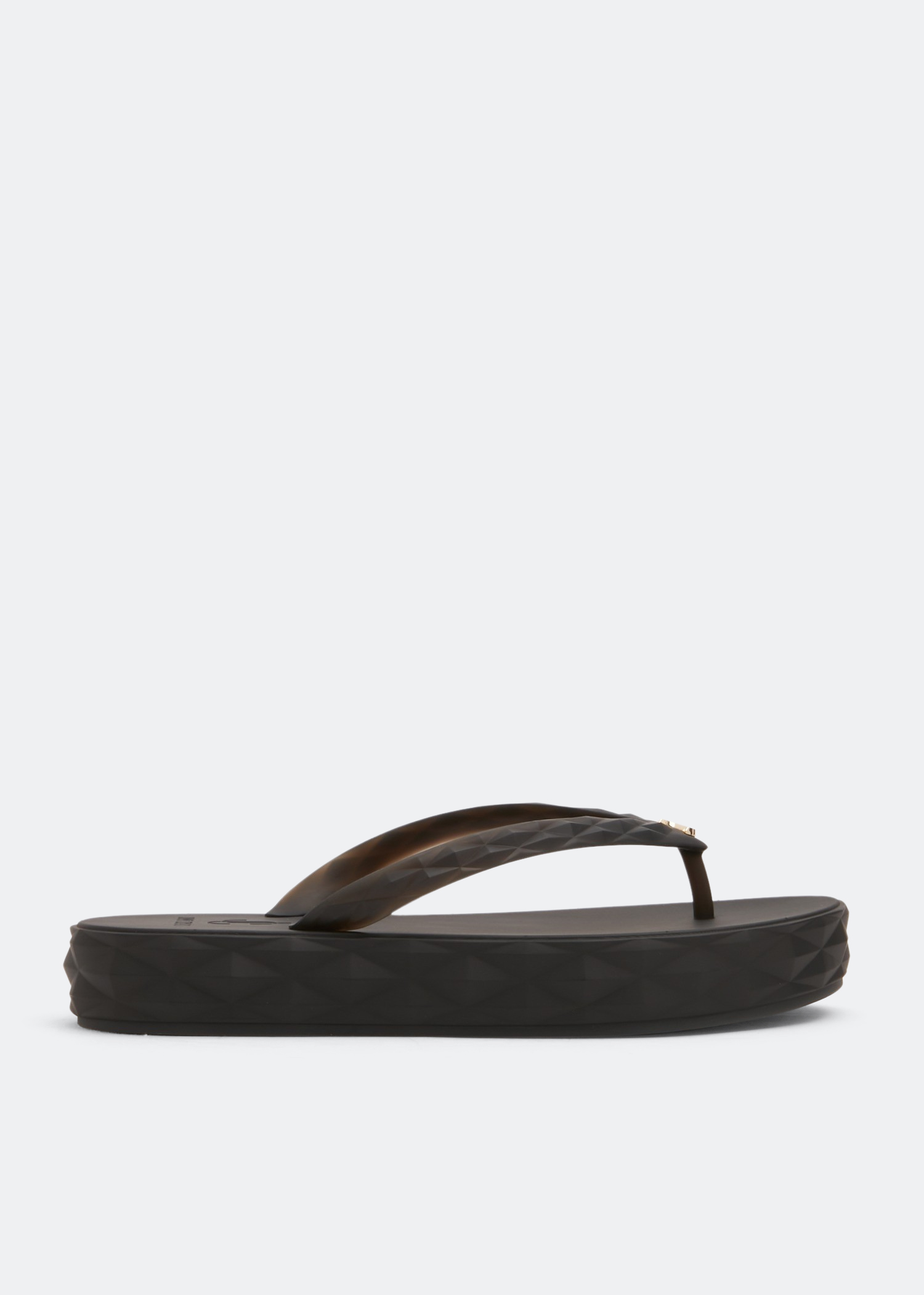 

Diamond flip flops, Black