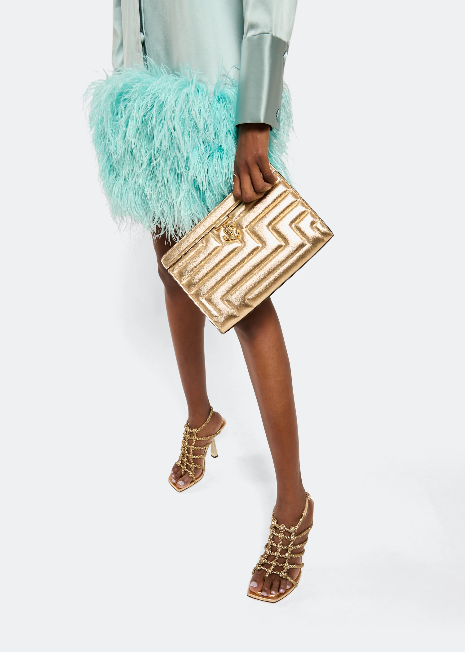 

Varenne pouch, Gold