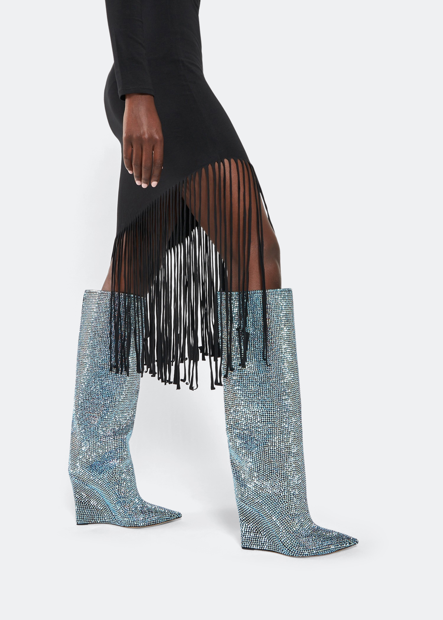 

Blake 110 knee-high boots, Blue