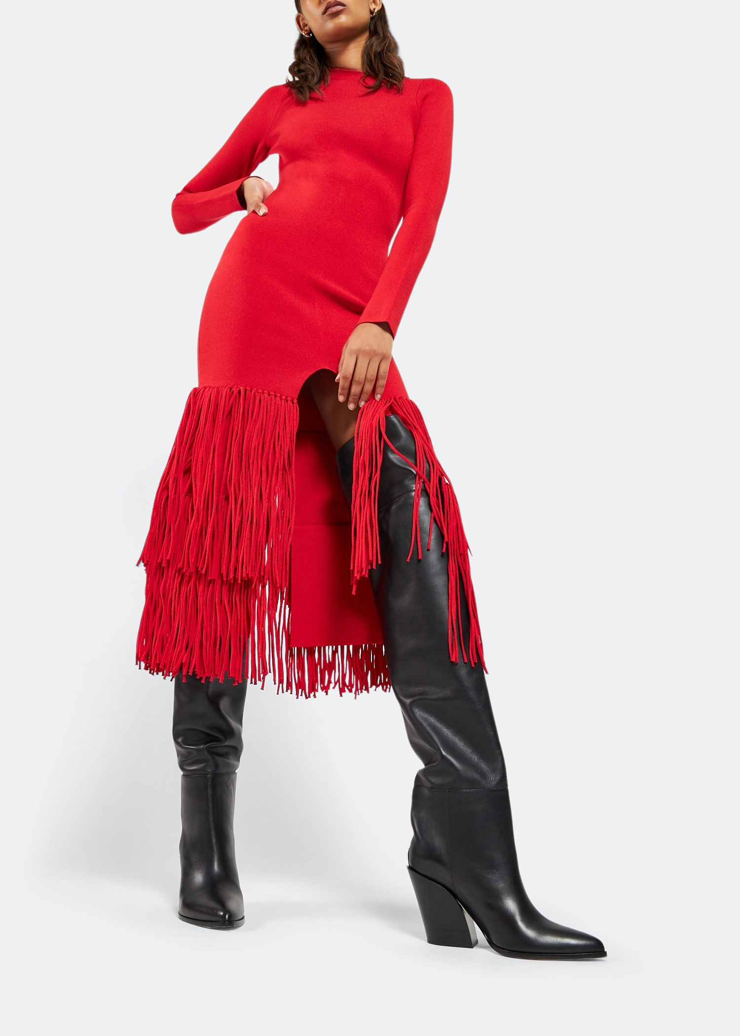 

Maceo over-the-knee boots, Black