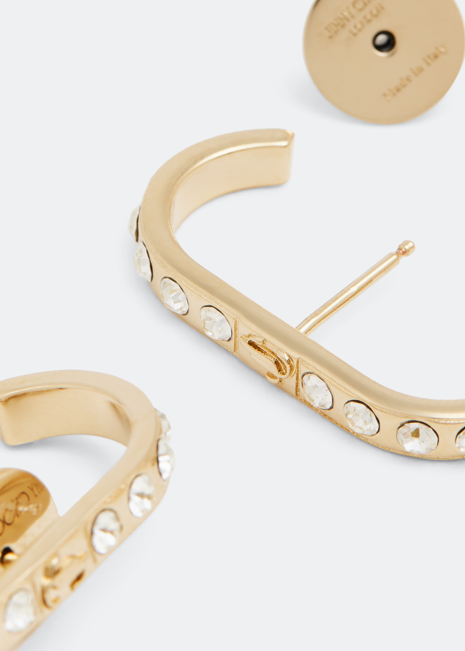 

JC Cuff earrings, Gold