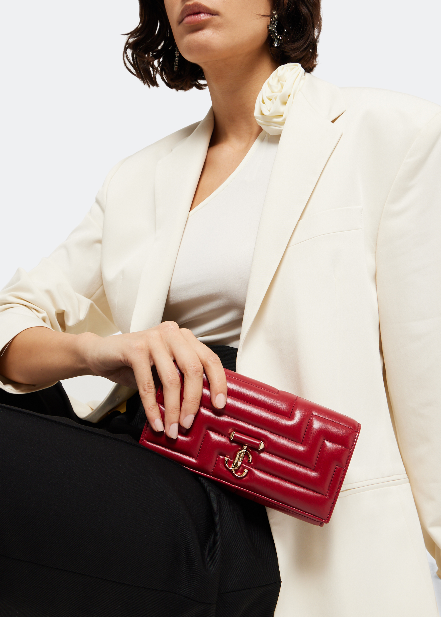 

Avenue chain wallet, Red