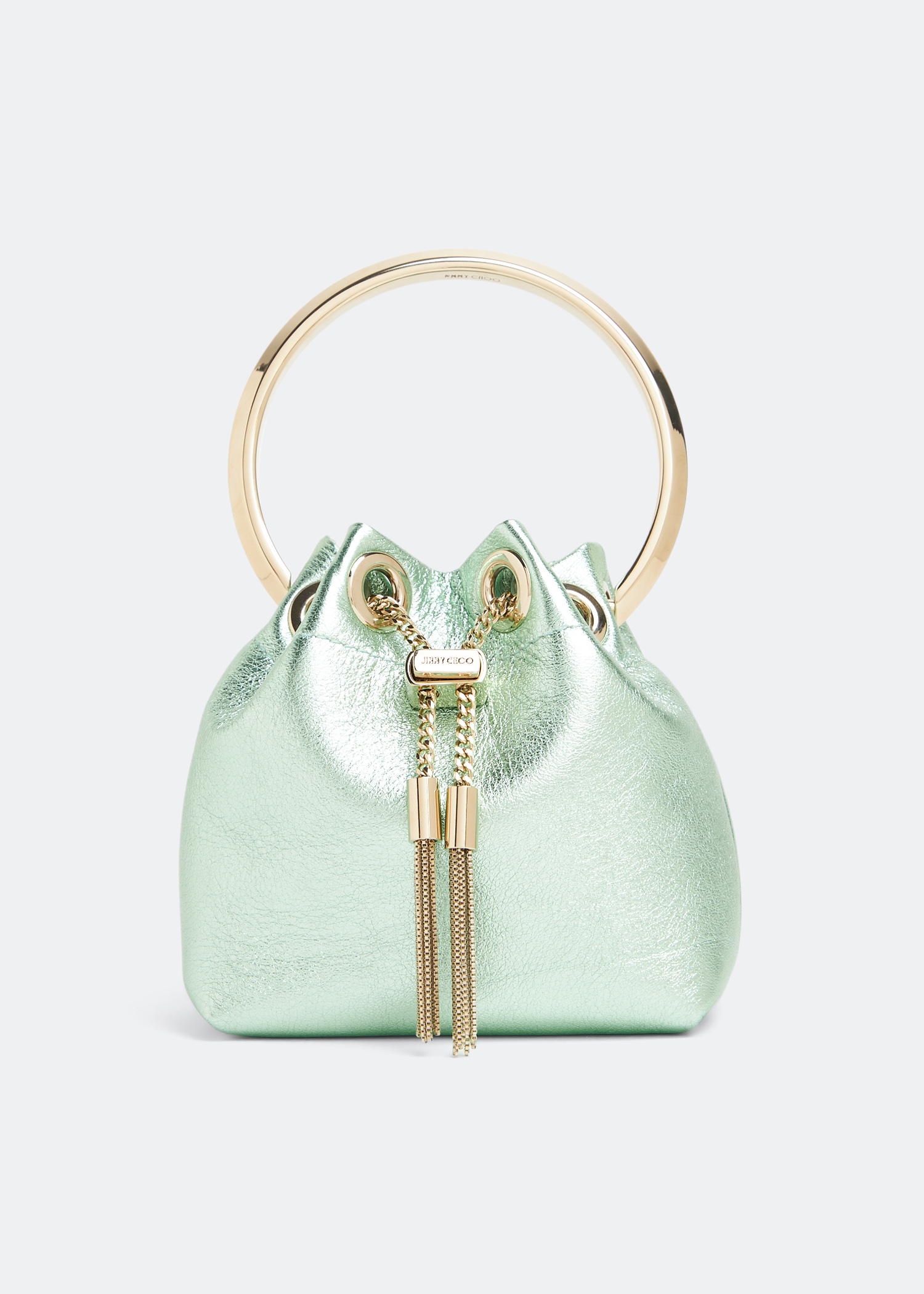 

Micro Bon Bon bucket bag, Green