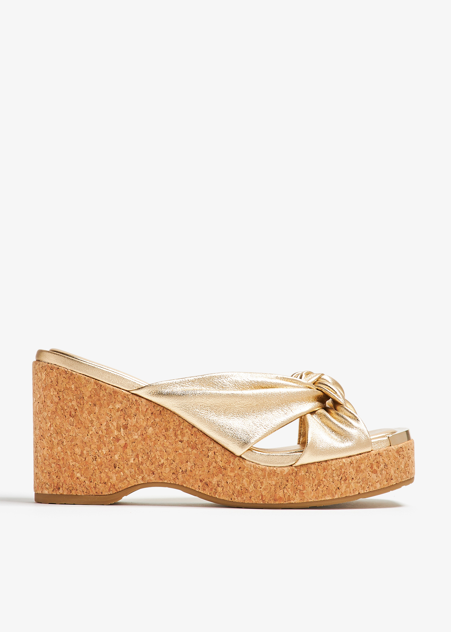 

Avenue Wedge 95 mules, Gold
