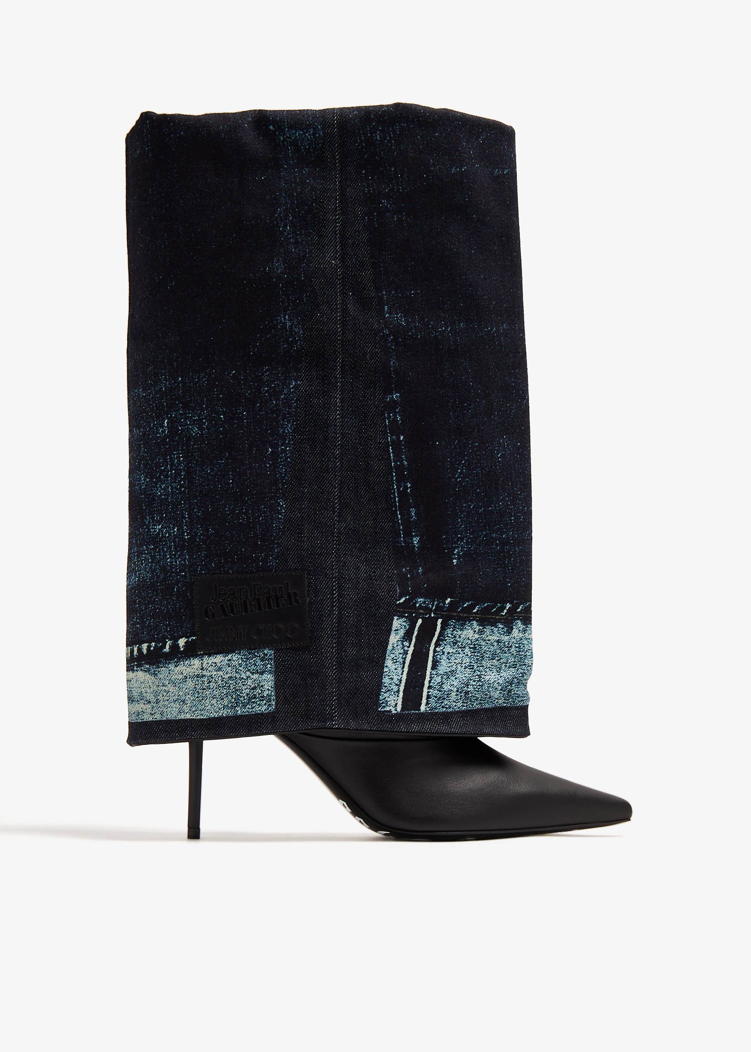 

x Jean Paul Gaultier Cuff 90 boots, Blue