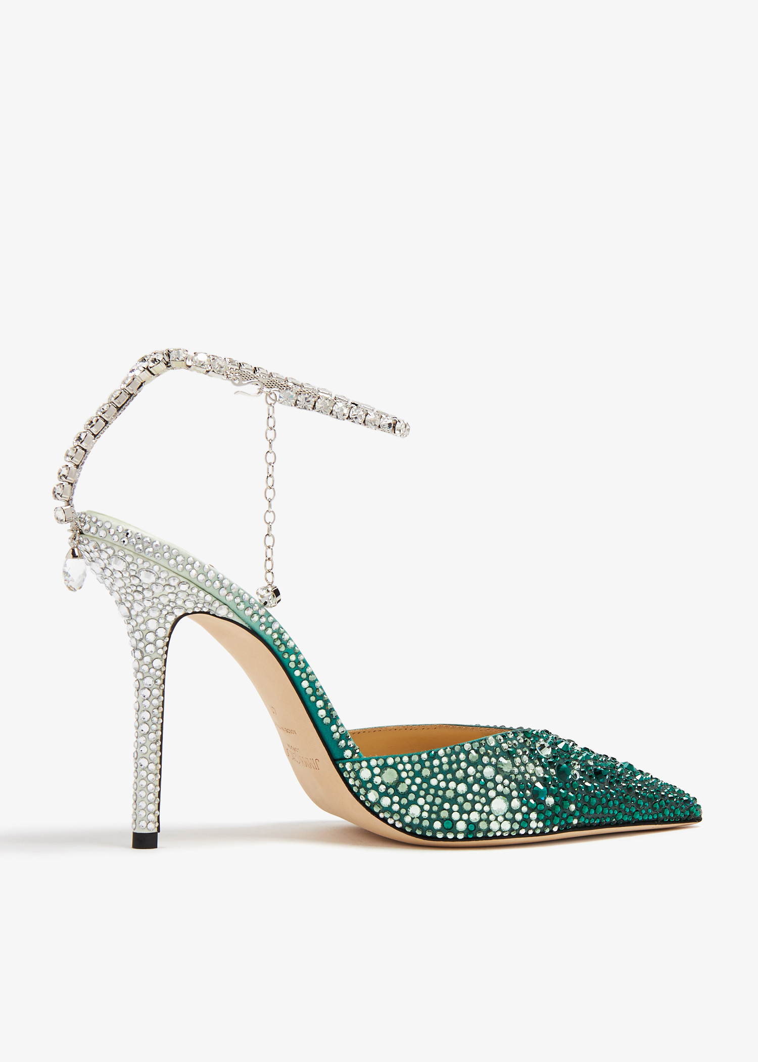 Jimmy choo glitter heels discount