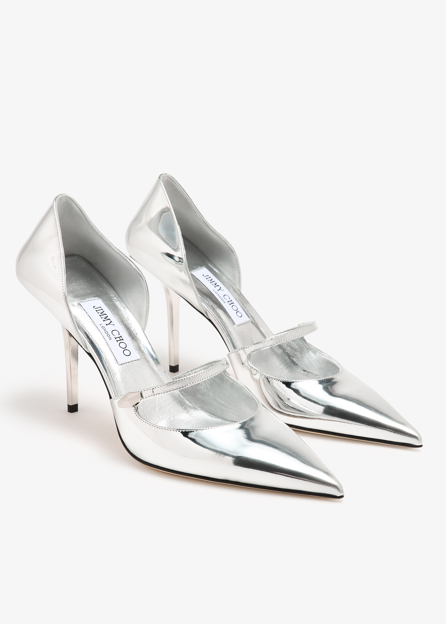 Jimmy Choo Carolyn 90 pumps for Women Silver in Kuwait Level Shoes