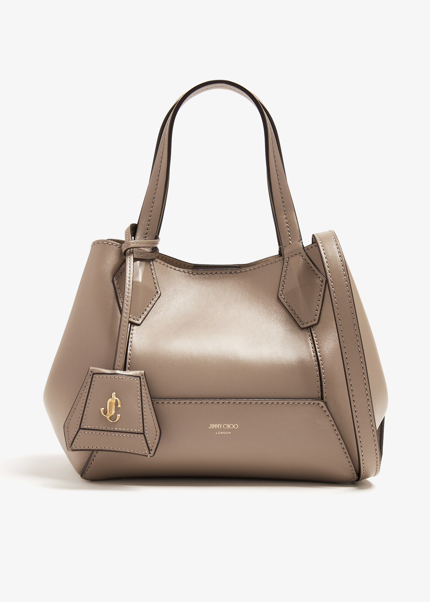 

Diamond small tote bag, Beige