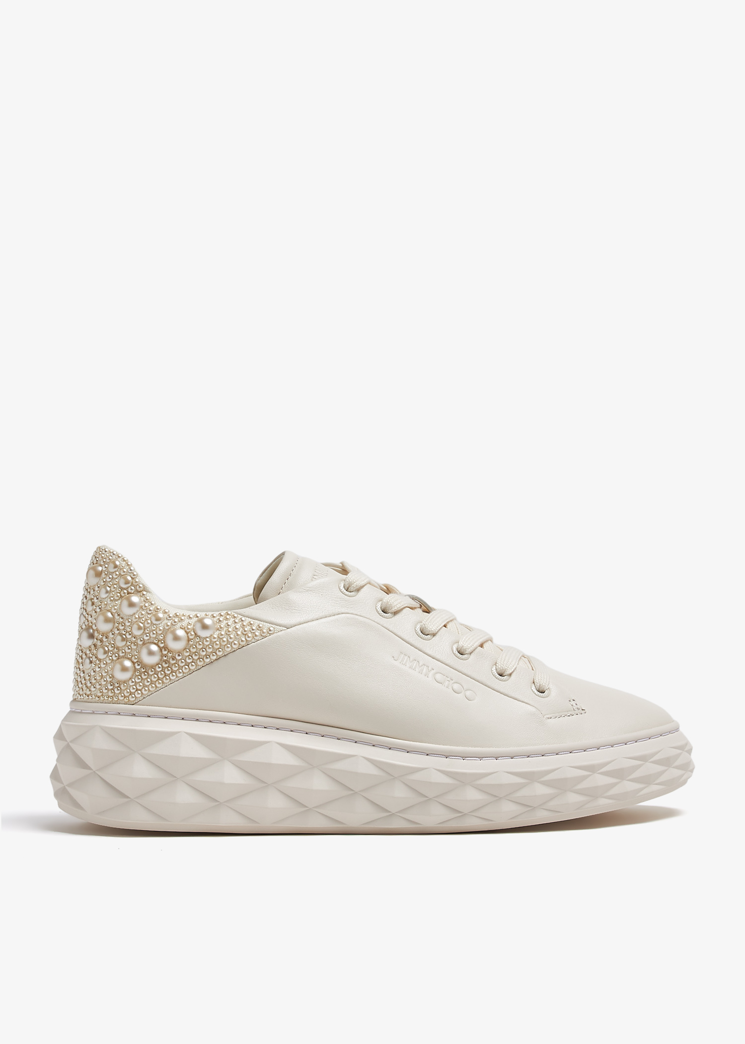 

Diamond Maxi sneakers, Cream