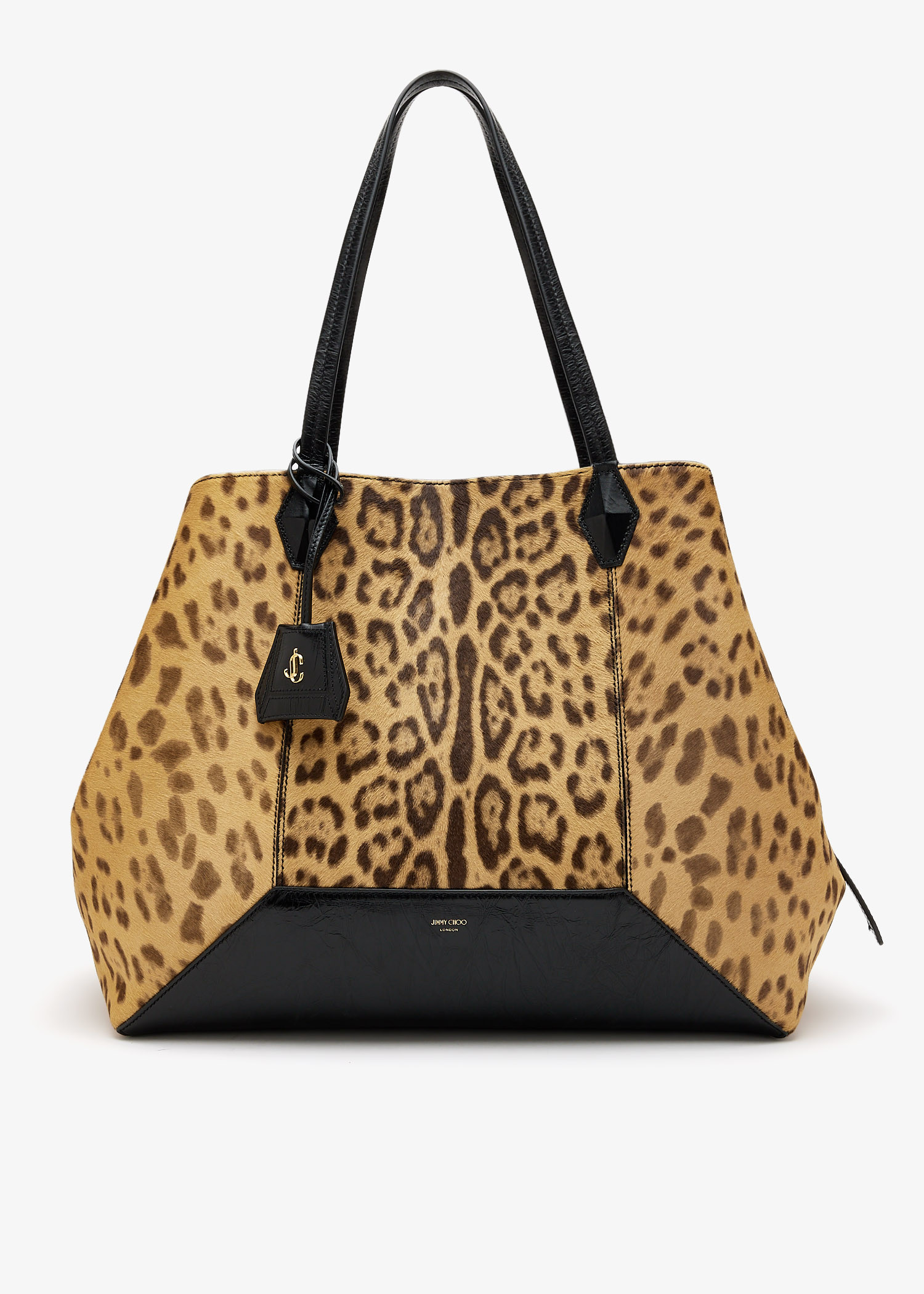 

Diamond large tote bag, Animal printed