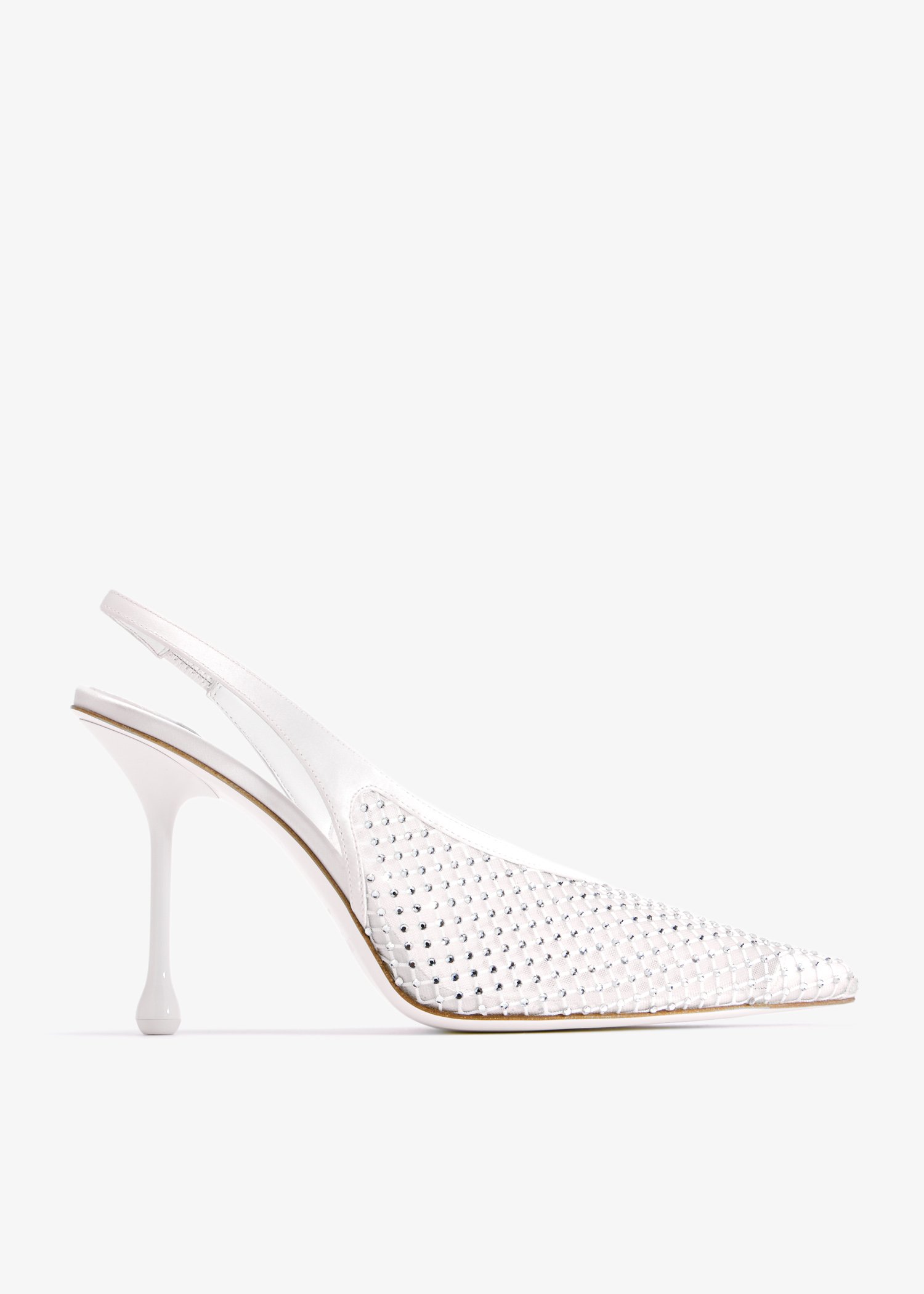 

Isa 95 slingback pumps, White