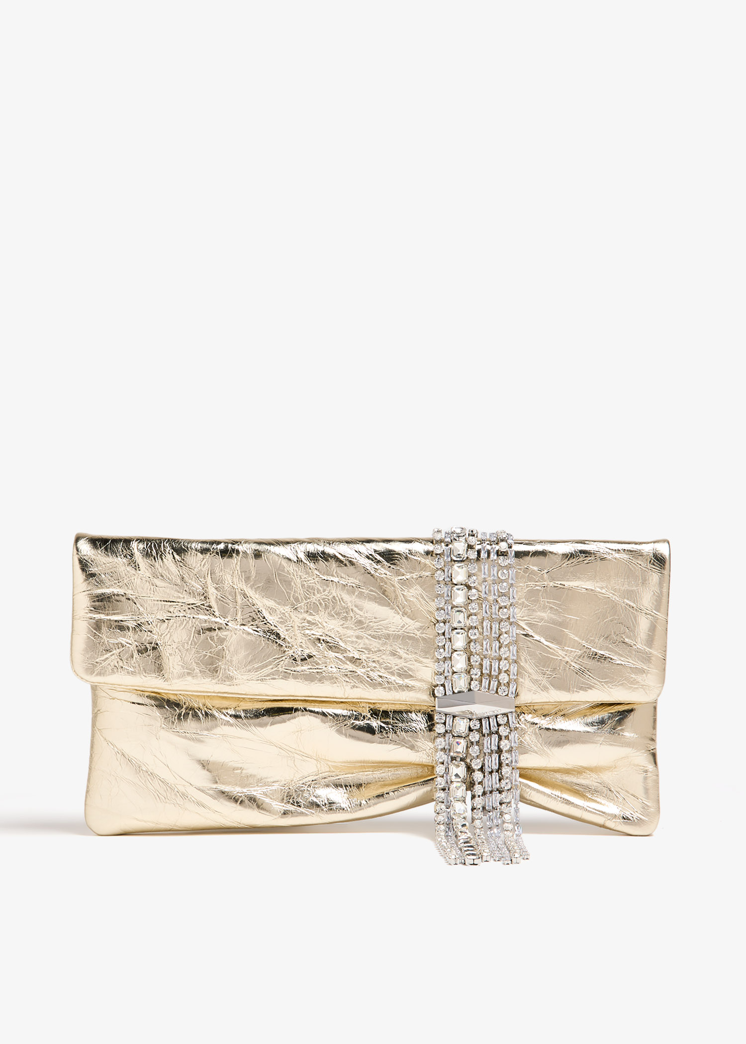 

Zandra soft clutch, Gold