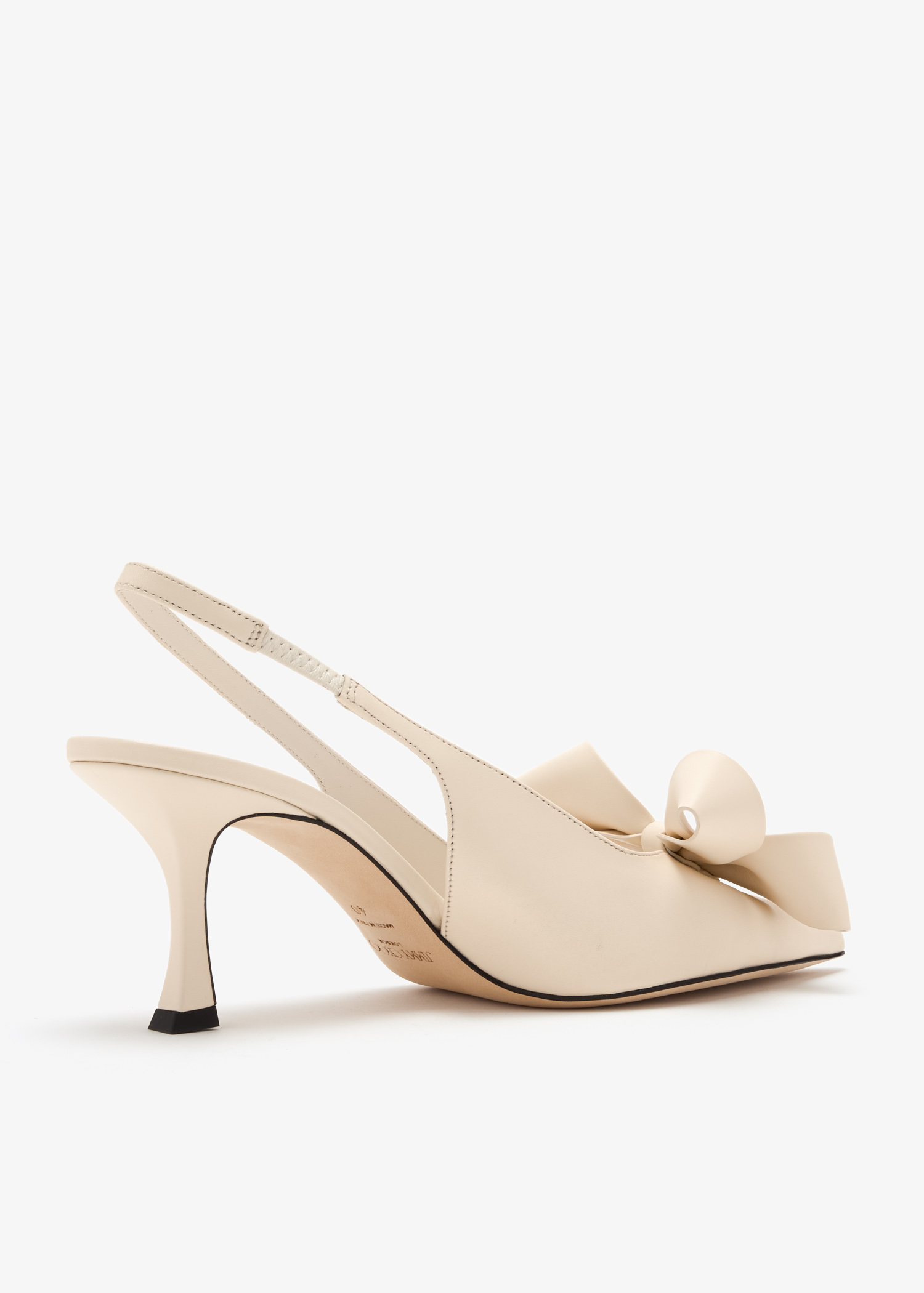 Jimmy Choo Staz 70 slingback pumps for Women - Cream in UAE