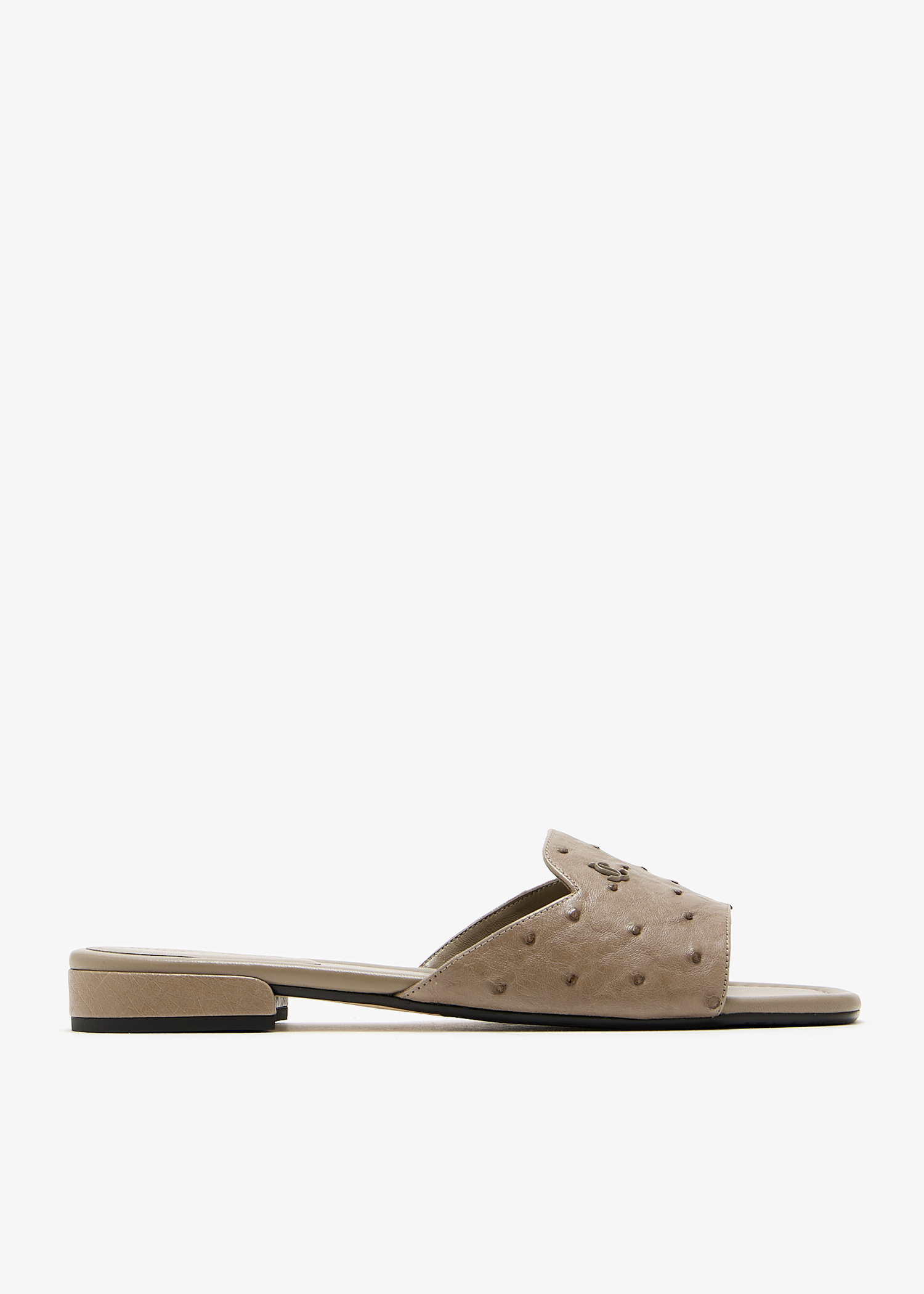 

Dina flat sandals, Taupe